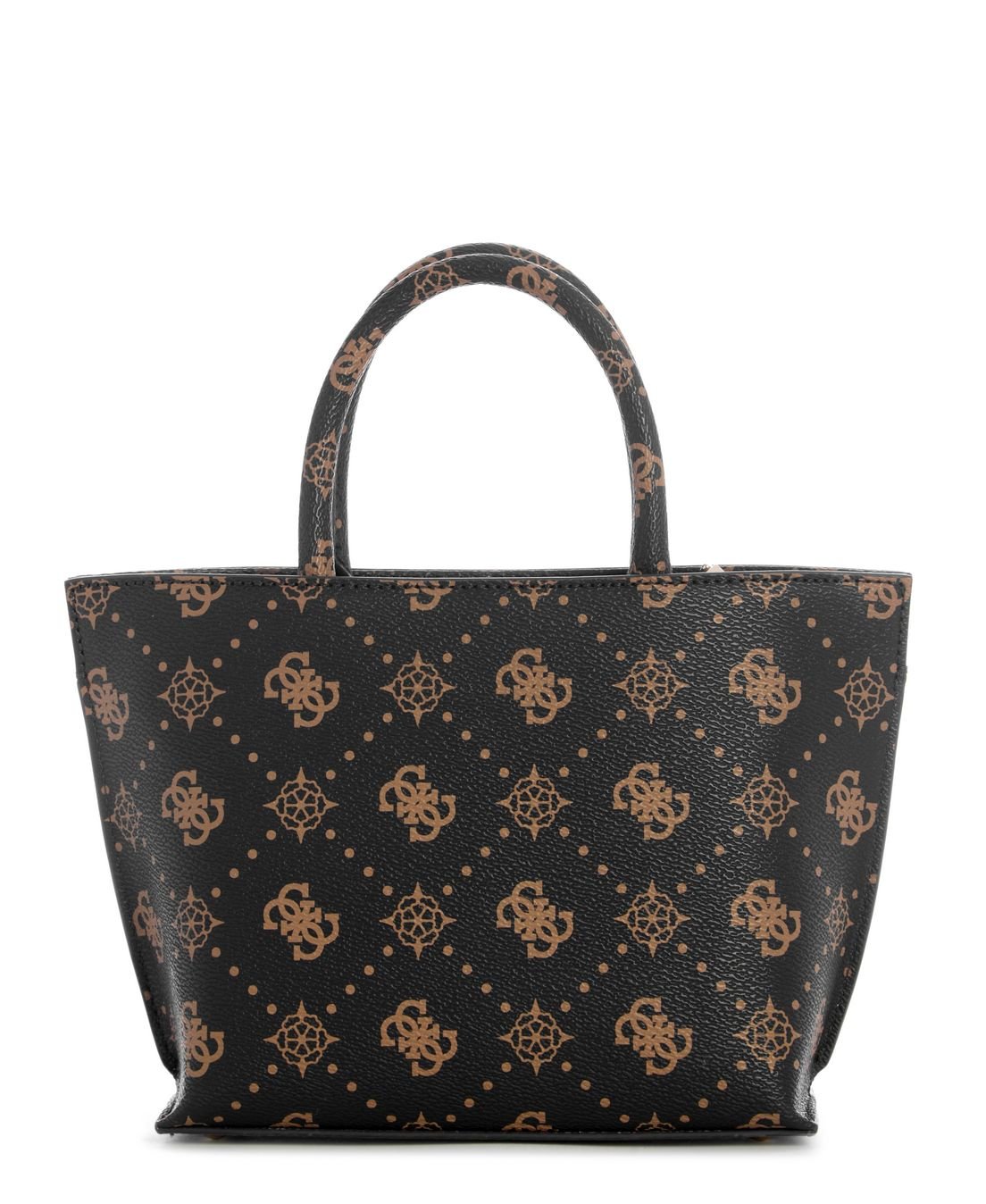 Bolsa Emelie Logo Mini Tote Marrom Marrom 3