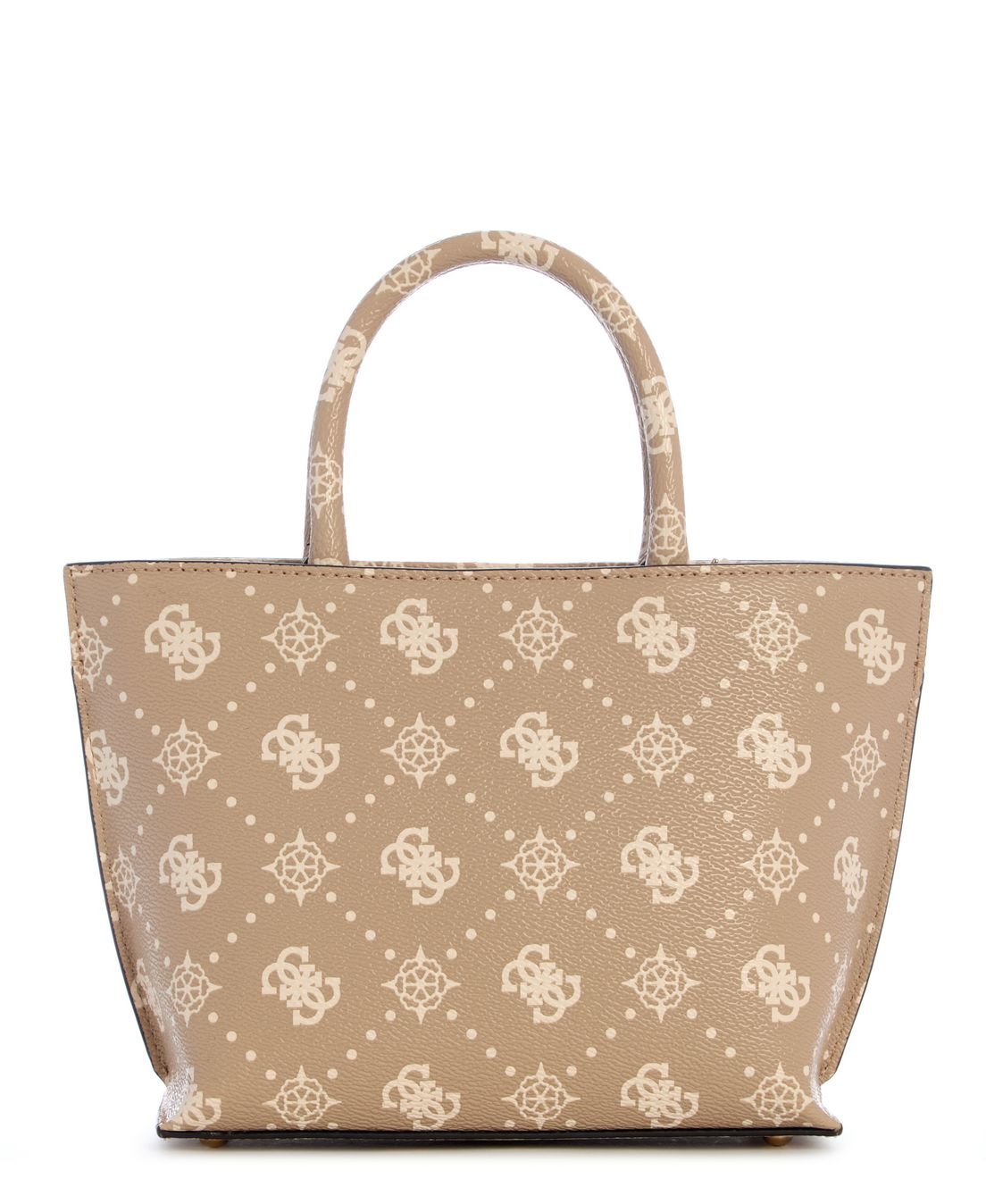 Bolsa Emelie Logo Mini Tote Bege Bege 3