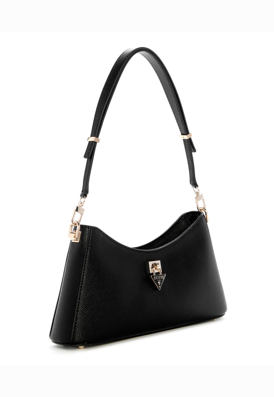 Bolsa Patsie Shoulder Preto Preto 2