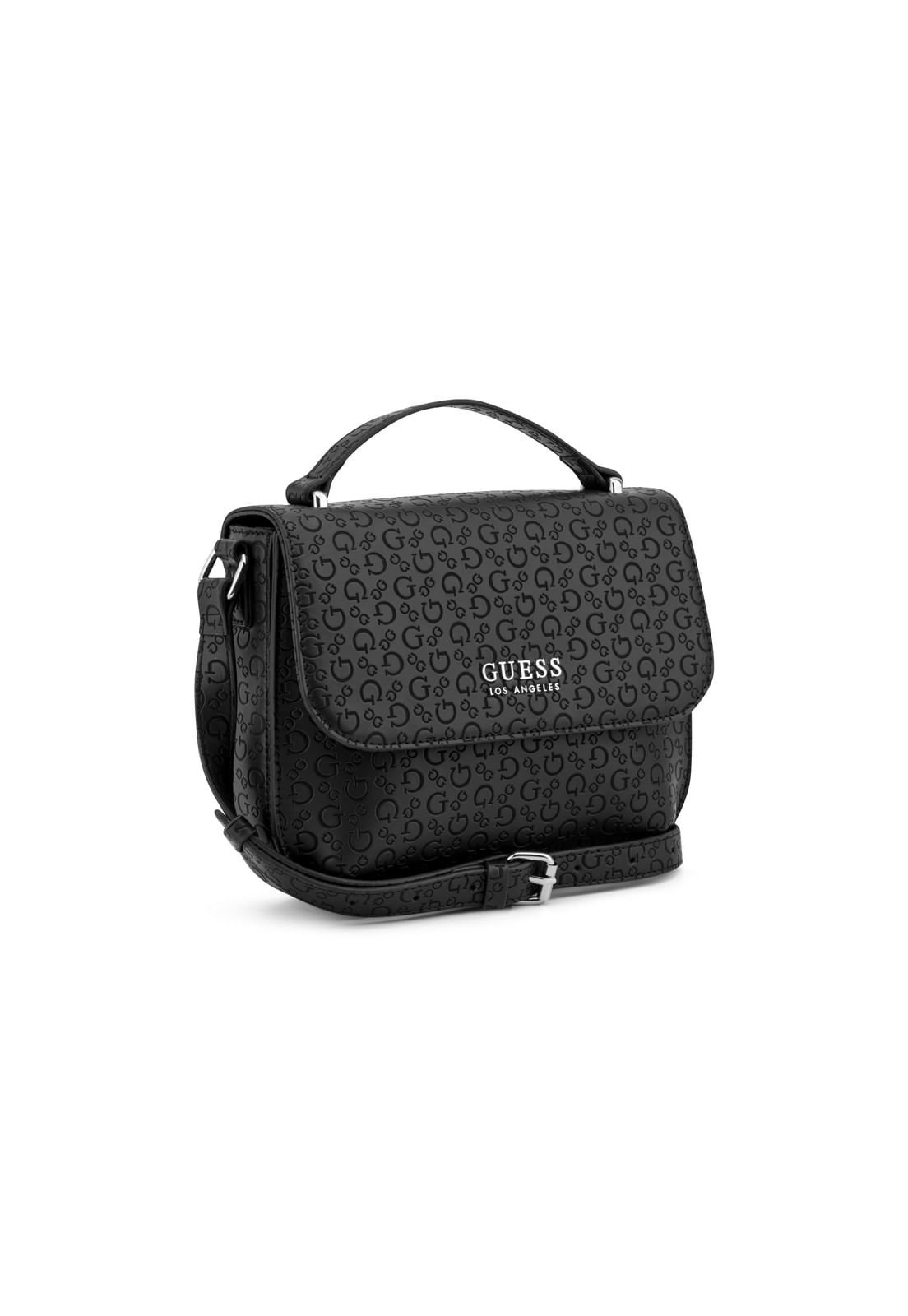 Bolsa Spring Hill Transversal Flap Preto Preto 2
