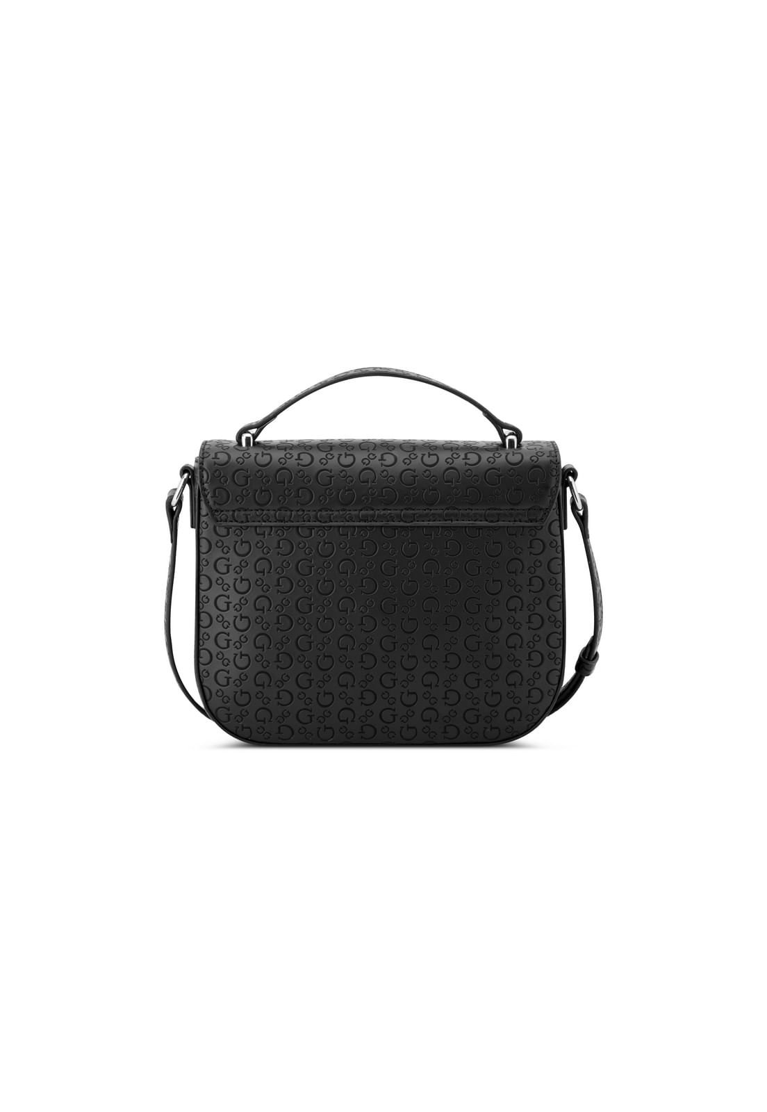 Bolsa Spring Hill Transversal Flap Preto Preto 3