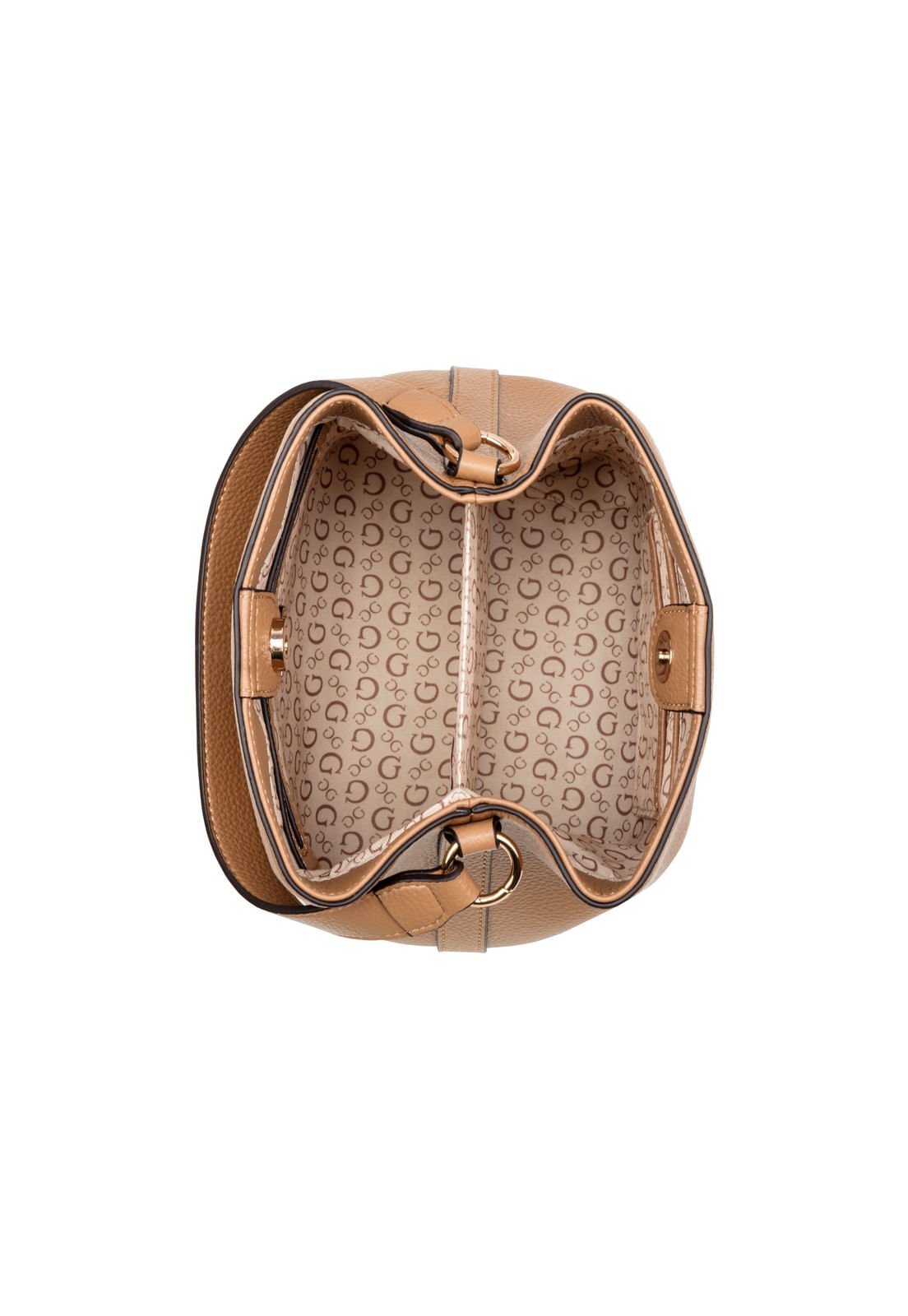 Bolsa Wells Crossbody Bucket Caramelo Caramelo 4