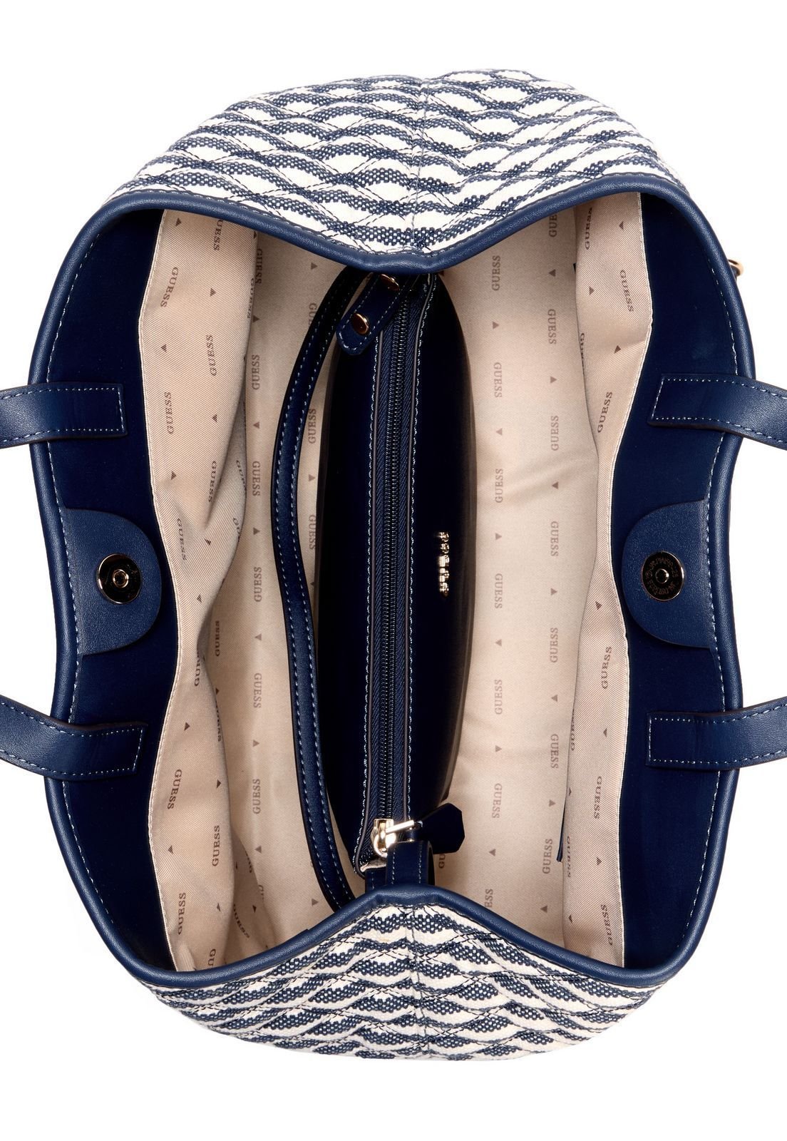 Bolsa Giully Ii Large 2 In 1 Tote Azul Marinho Azul Marinho 6