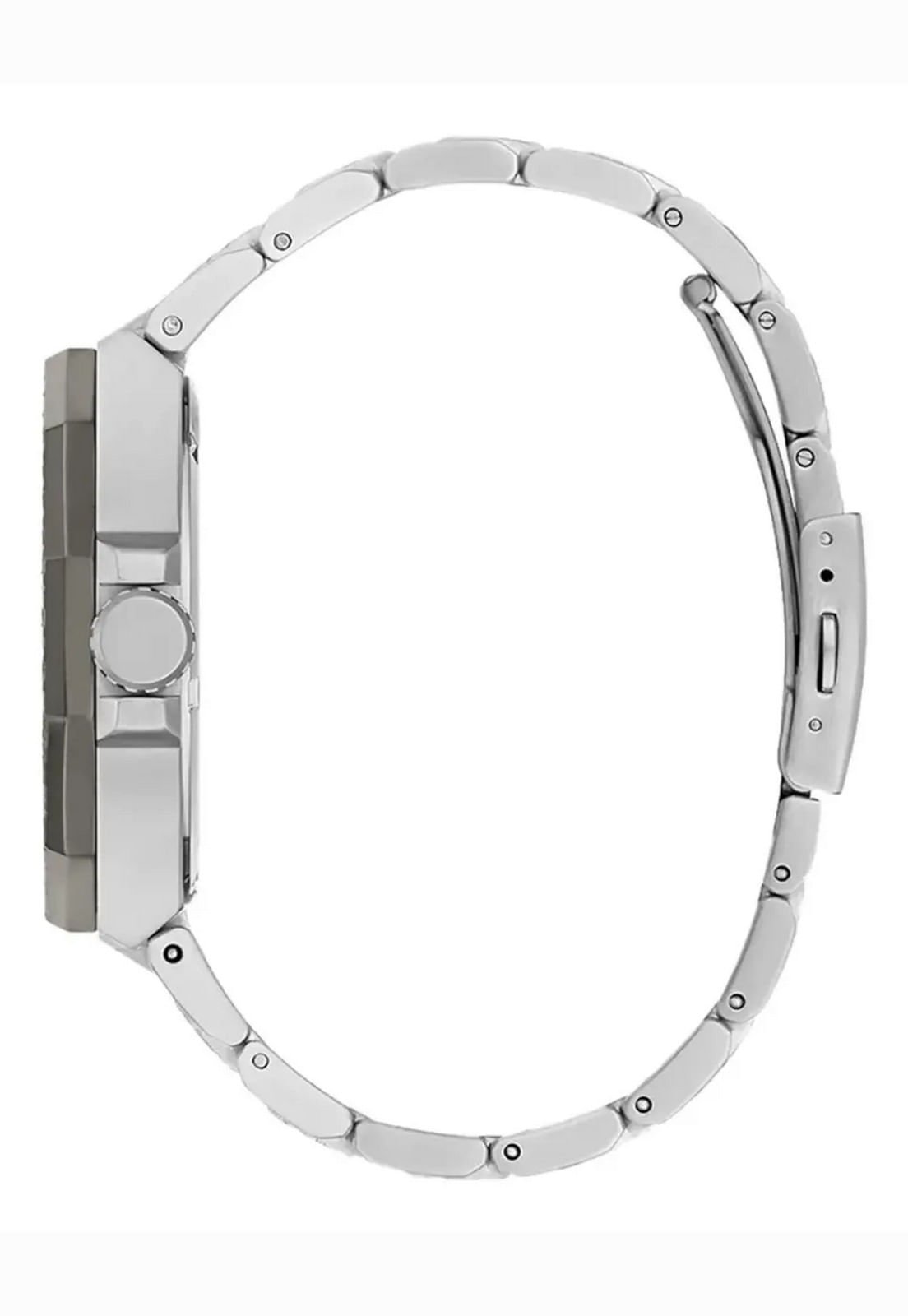 Relógio Guess Masculino Multifunção Prata Prata 4