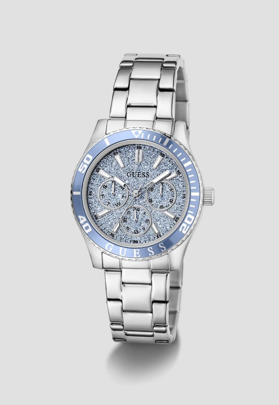 Relógio Mariana Caixa E Pulseira Aço Prata Prata 2
