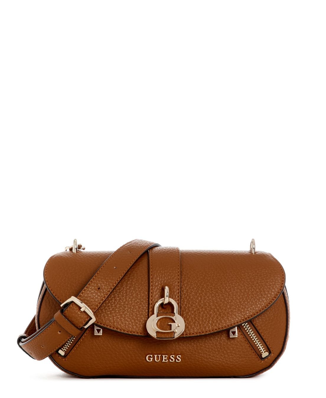 Bolsa Jessa Flap Tiracolo Caramelo