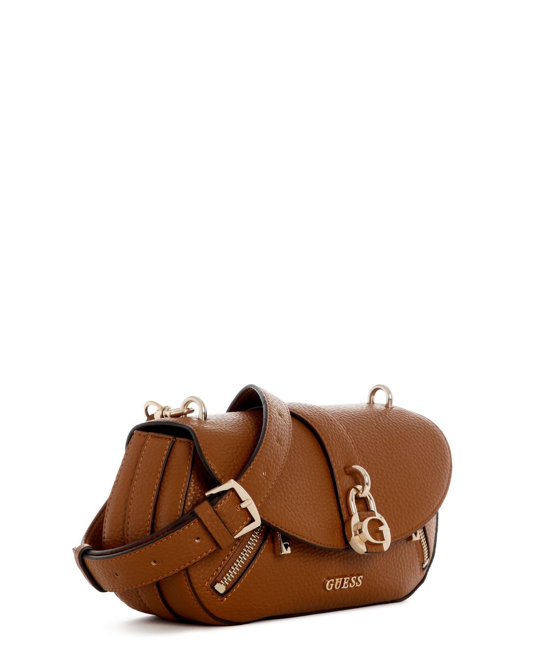 Bolsa Jessa Flap Tiracolo Caramelo Marrom 2