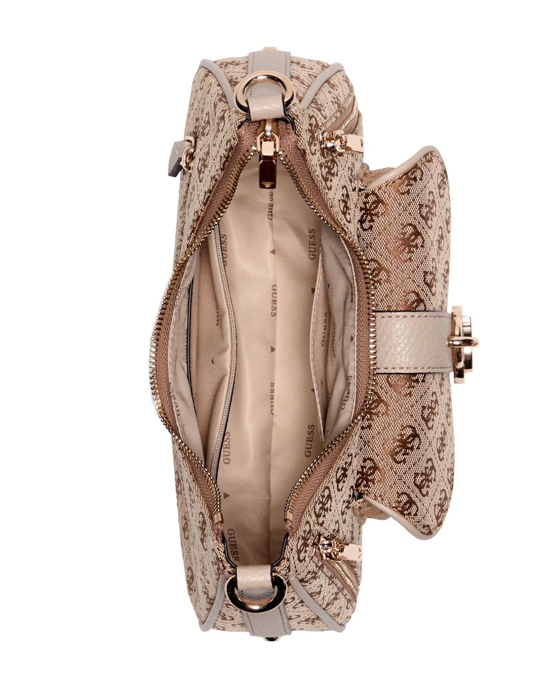Bolsa Jessa Shoulder Bege Bege 5