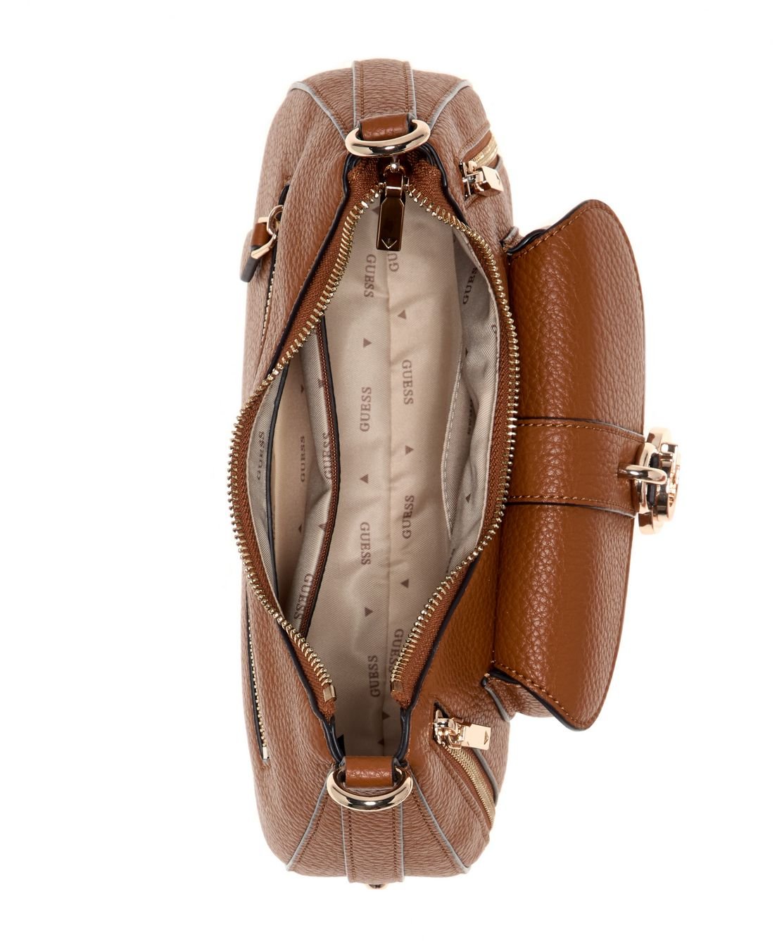 Bolsa Jessa Shoulder Caramelo Marrom 4