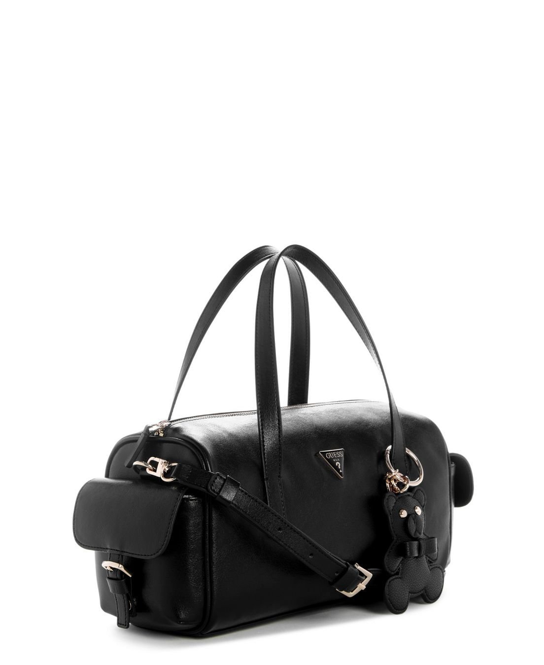 Bolsa Kassie Small Box Satchel Preto Preto 2