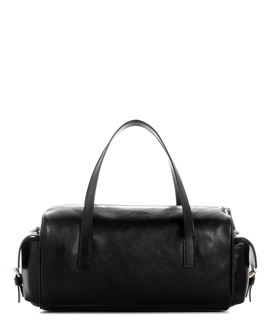 Bolsa Kassie Small Box Satchel Preto Preto 3