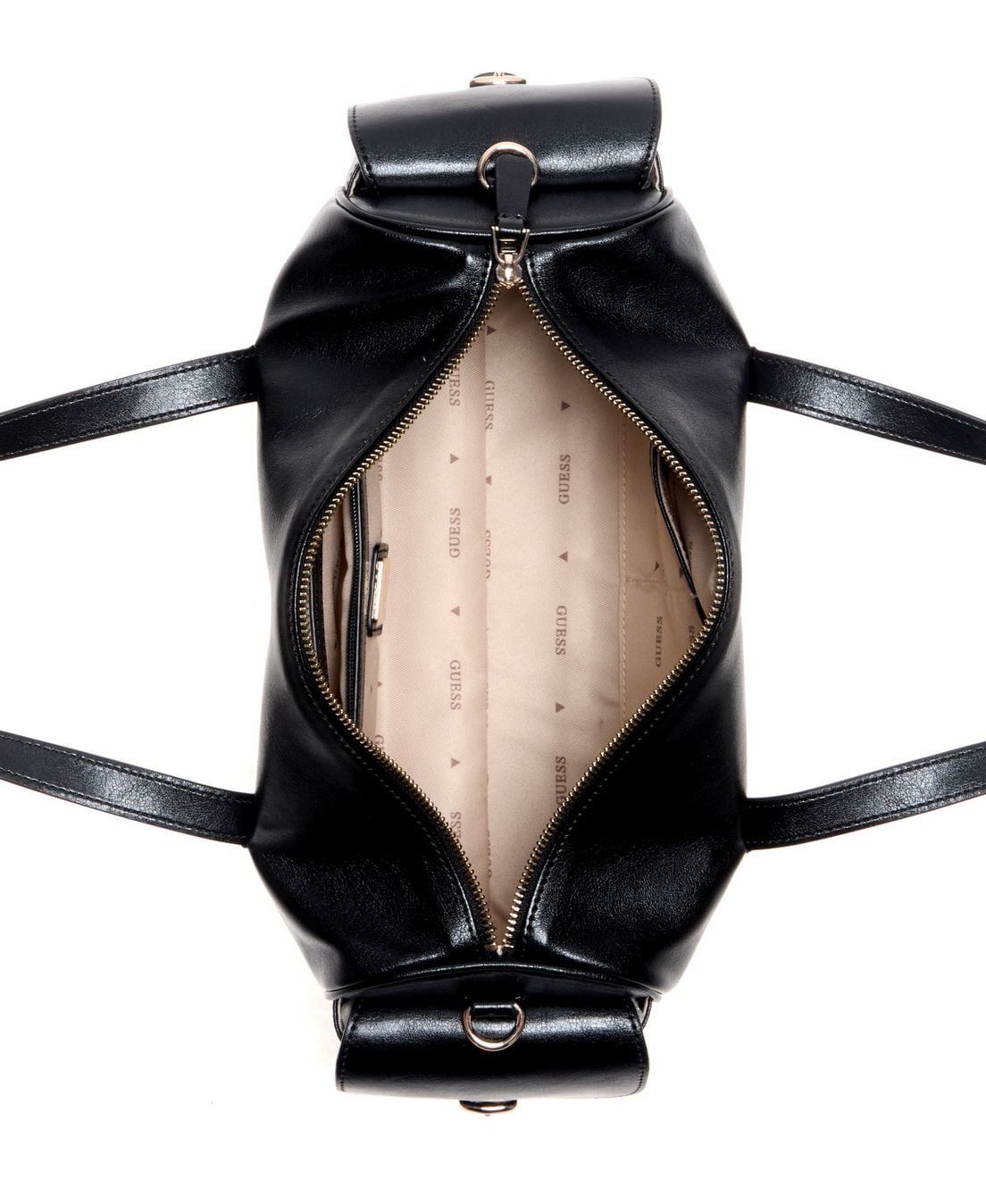 Bolsa Kassie Small Box Satchel Preto Preto 4