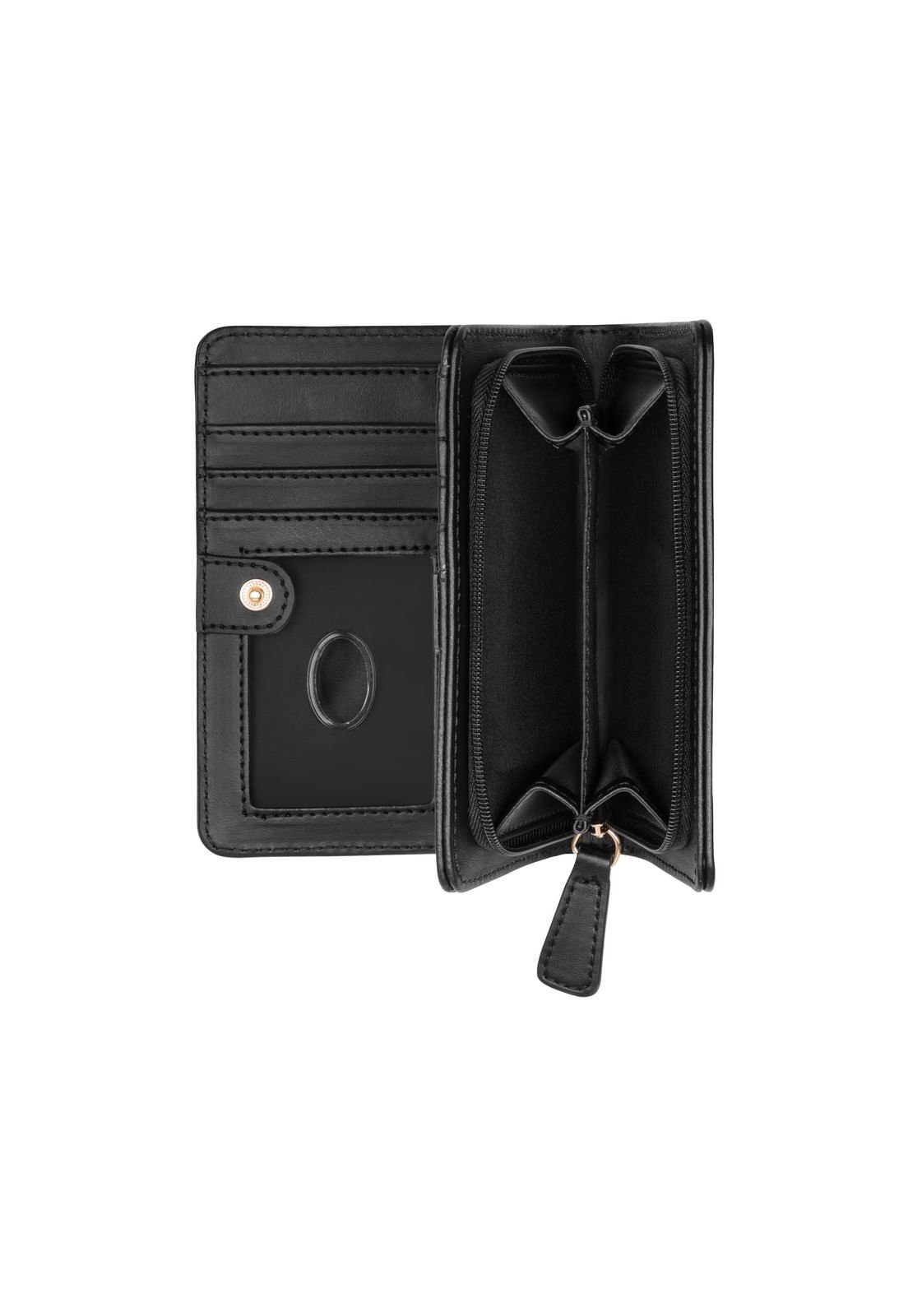 Carteira Spring Hill Slg French Wallet Preto Preto 4