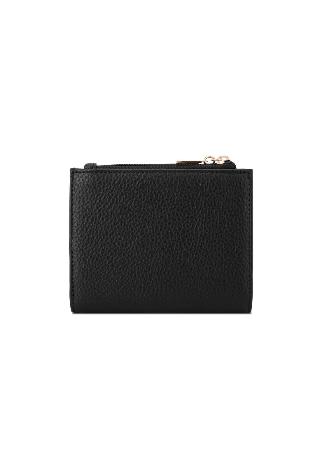 Carteira Wells Slg Snap Id Wallet Preto Preto 3