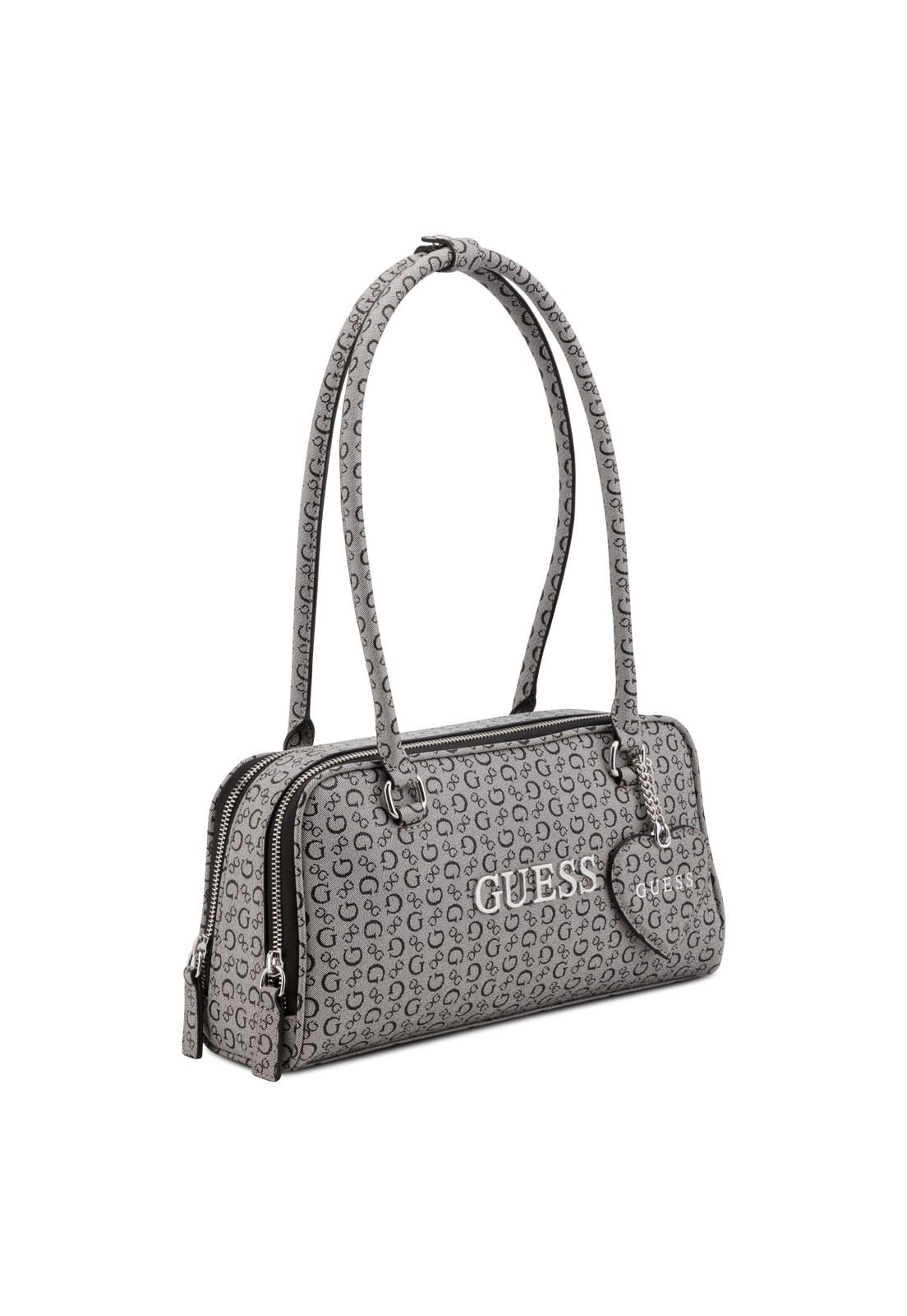 Bolsa Carla Shoulder Satchel Preto Preto 2