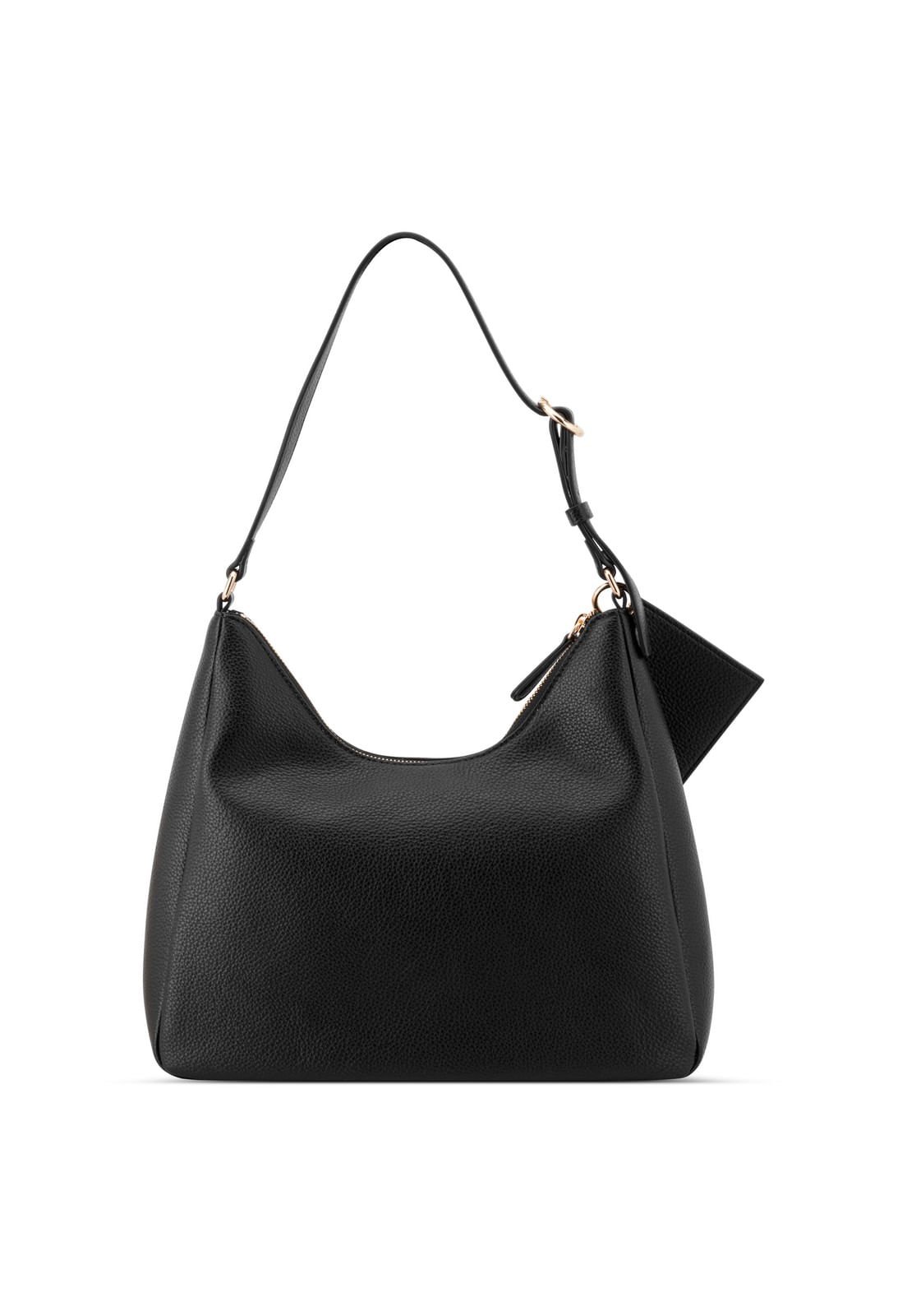 Bolsa Wells Shoulder Satchel Preto Preto 3