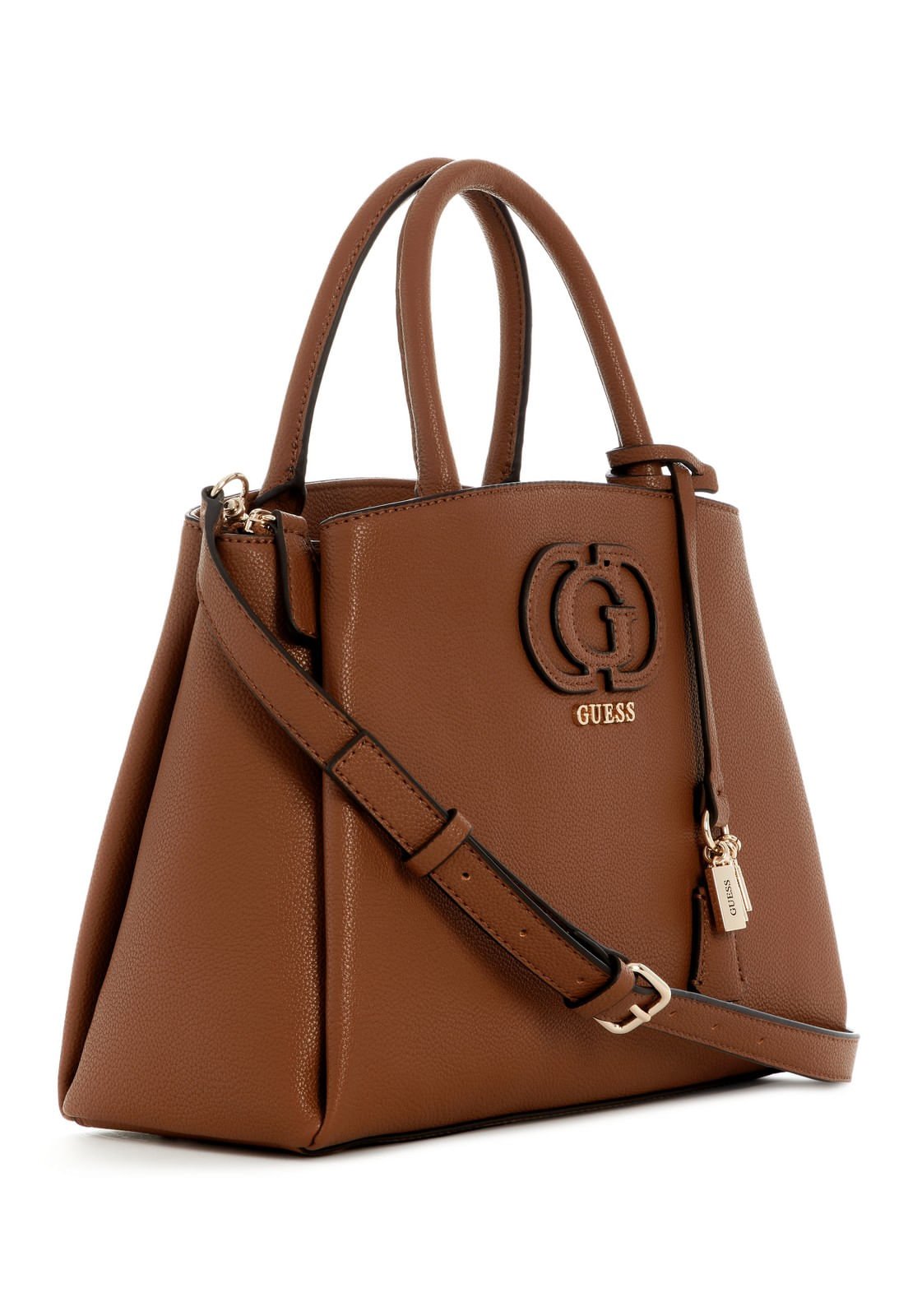 Bolsa Isola 3 Comp Satchel Marrom Marrom 2