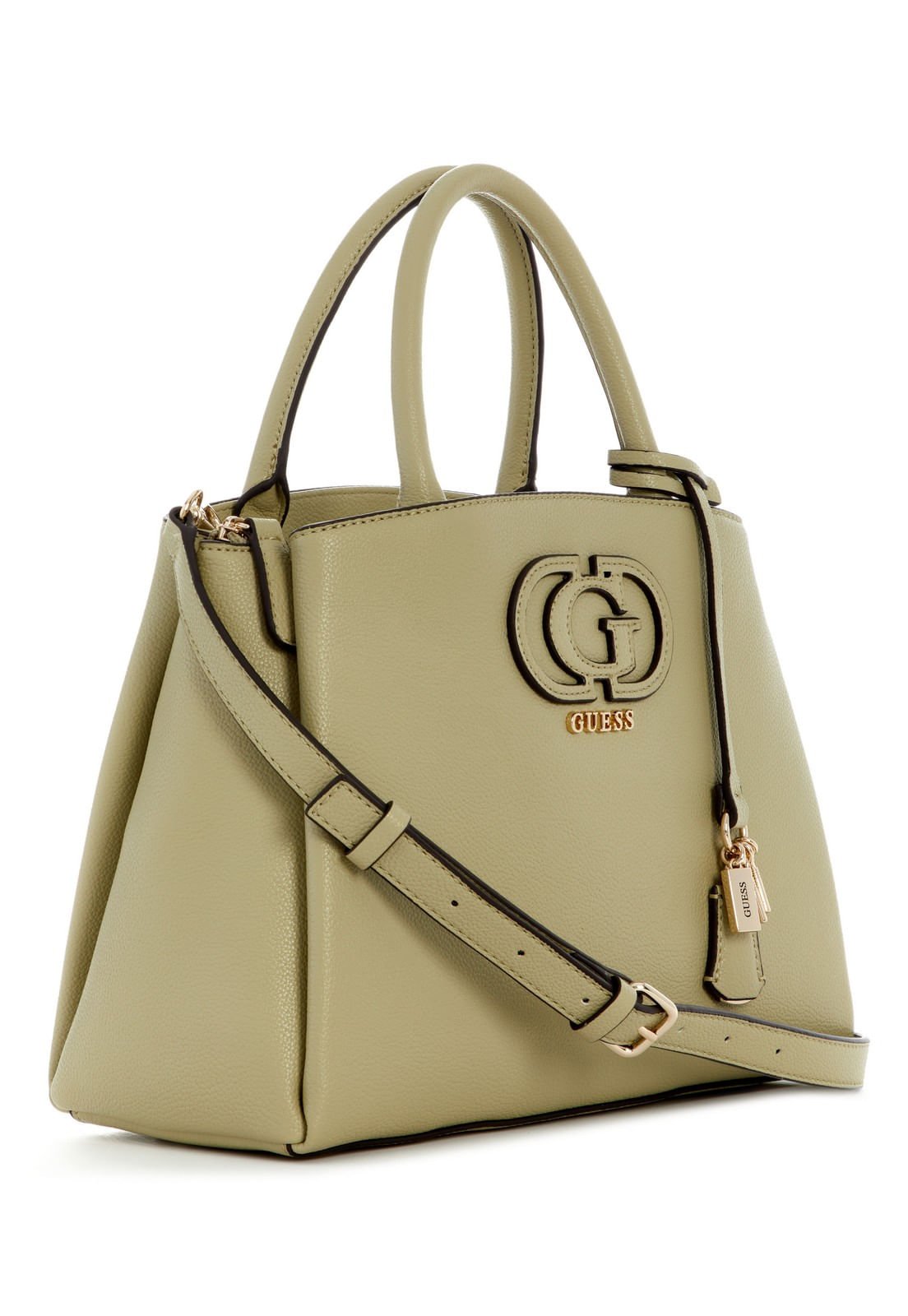 Bolsa Isola 3 Comp Satchel Verde Claro Verde Claro 2