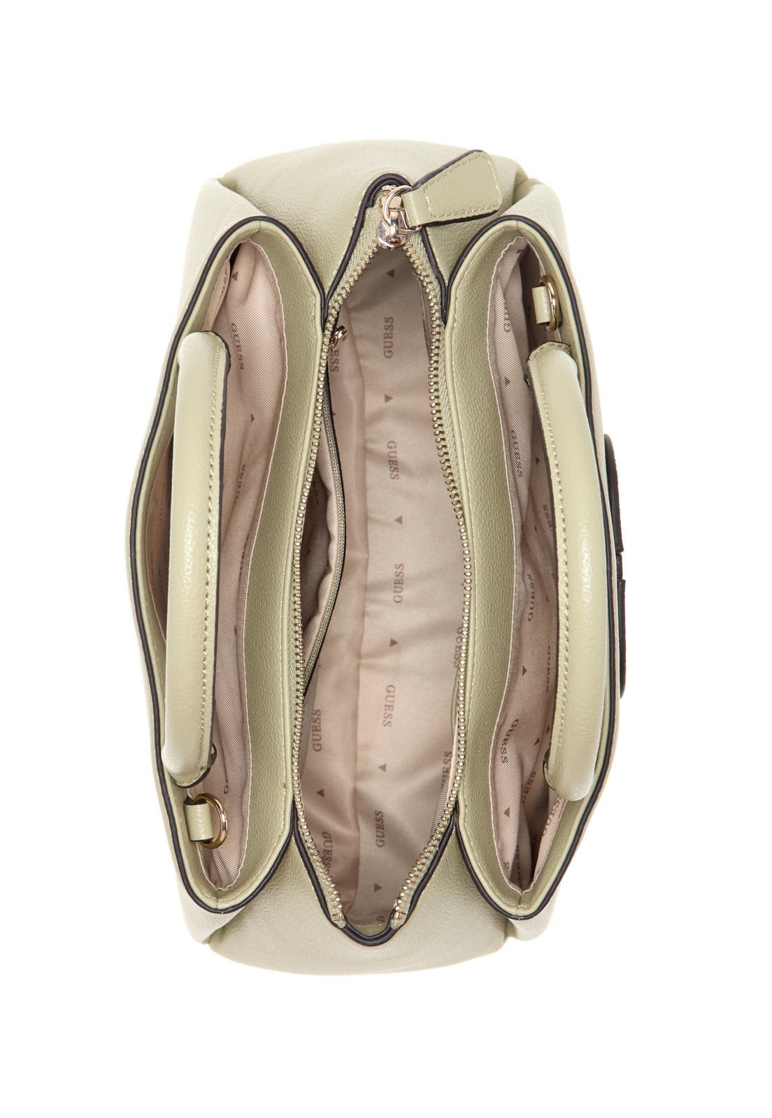 Bolsa Isola 3 Comp Satchel Verde Claro Verde Claro 4