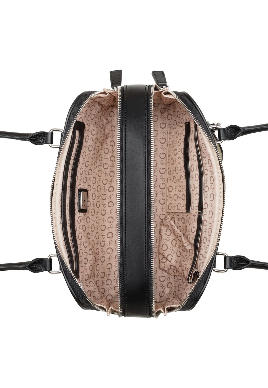 Bolsa Carla Shoulder Satchel Preto Preto 4