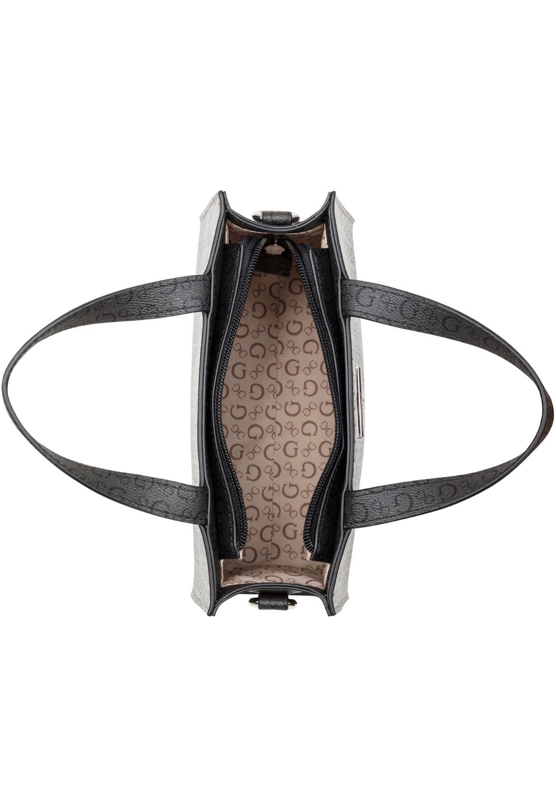 Mini Bags Jillian Mini Tote Preto Preto/Cinza