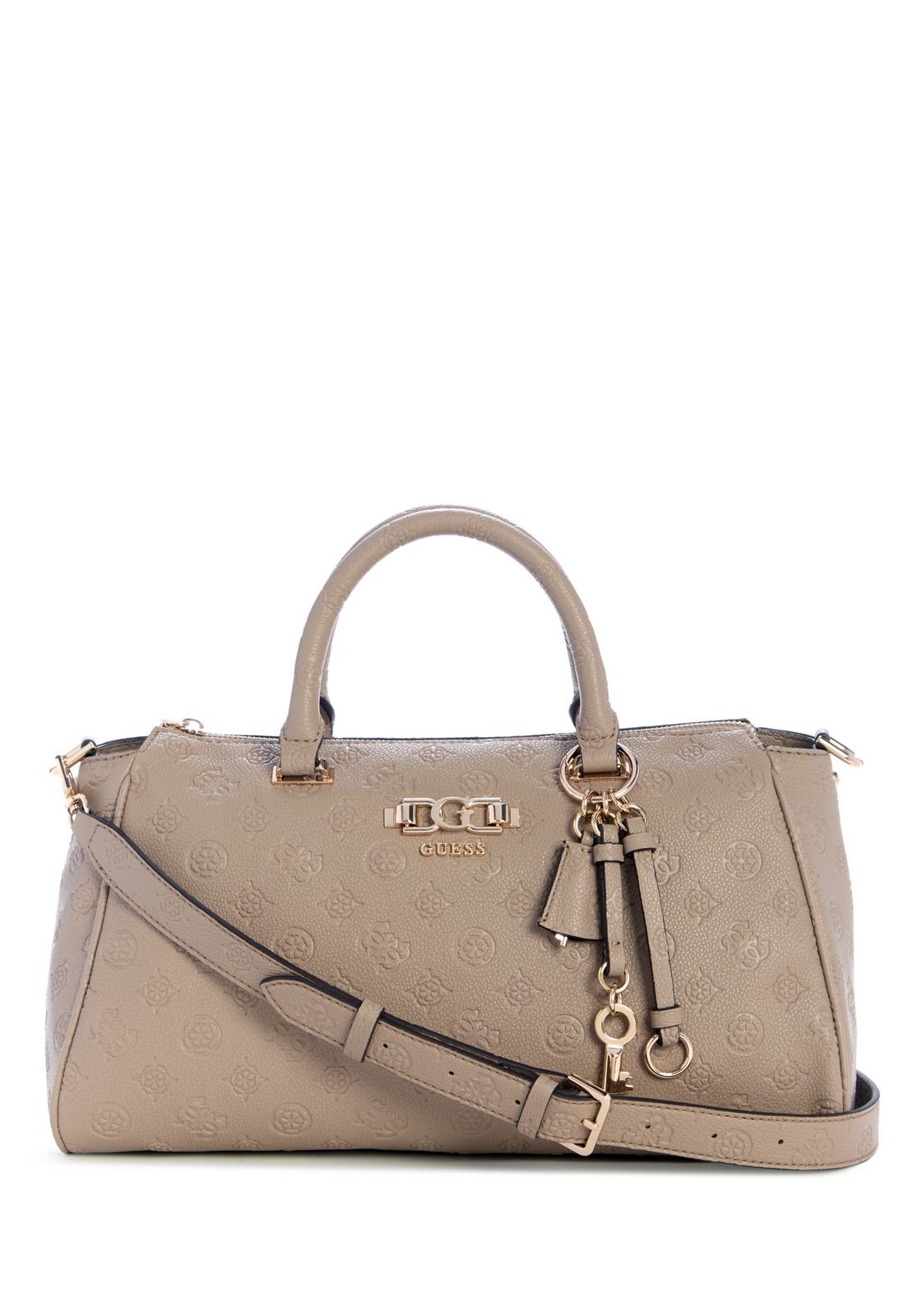 Bolsa Anise Large Box Satchel Nude