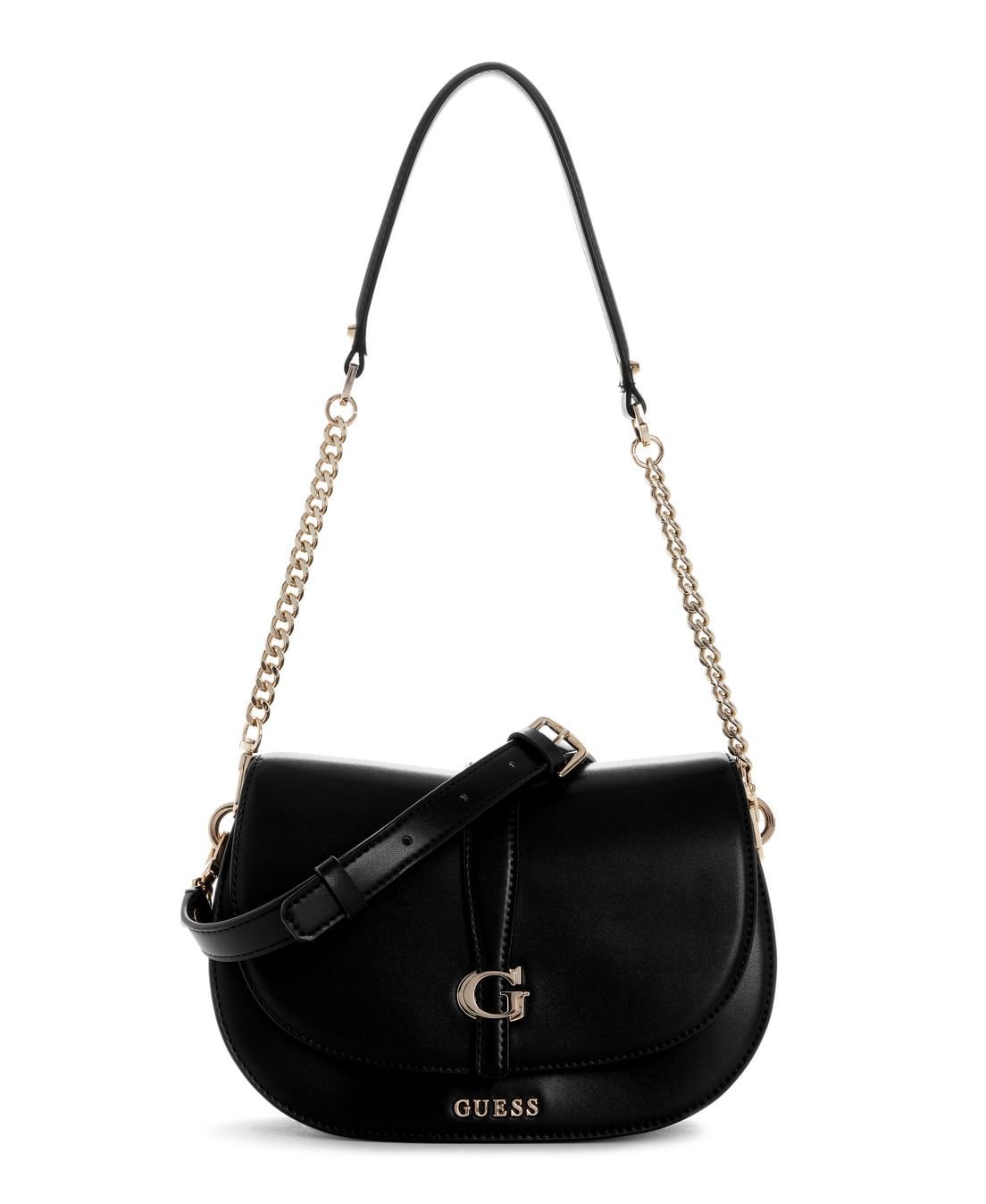 Bolsa Carrie Flap Shoulder Preto