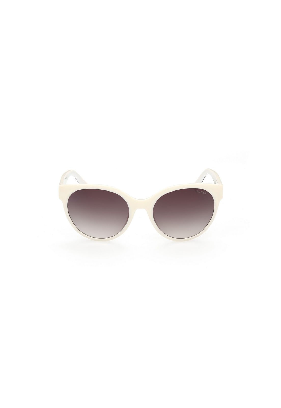 Óculos de Sol Gatinho Acetato Animal Print Branco
