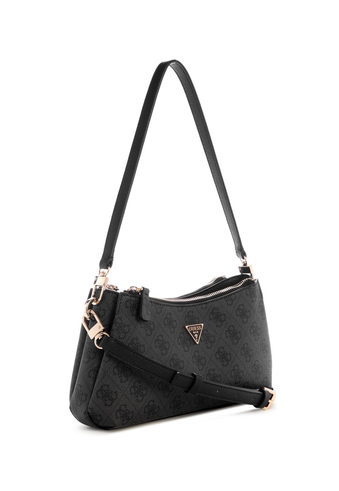Bolsa Mini Noelle Ii Transversal Preto Preto 2