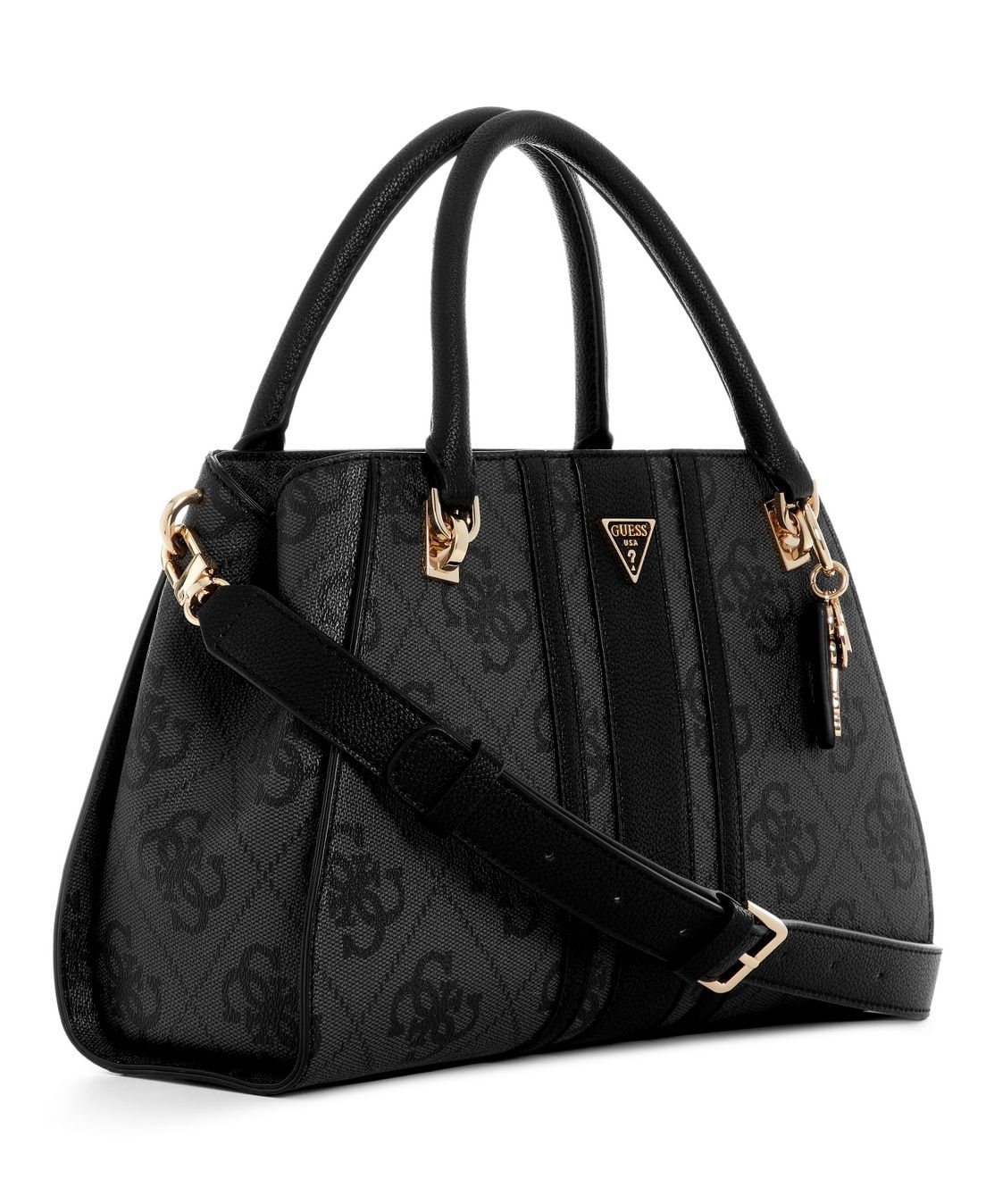 Bolsa Noelle Ii Luxury Satchel Preto Preto 2