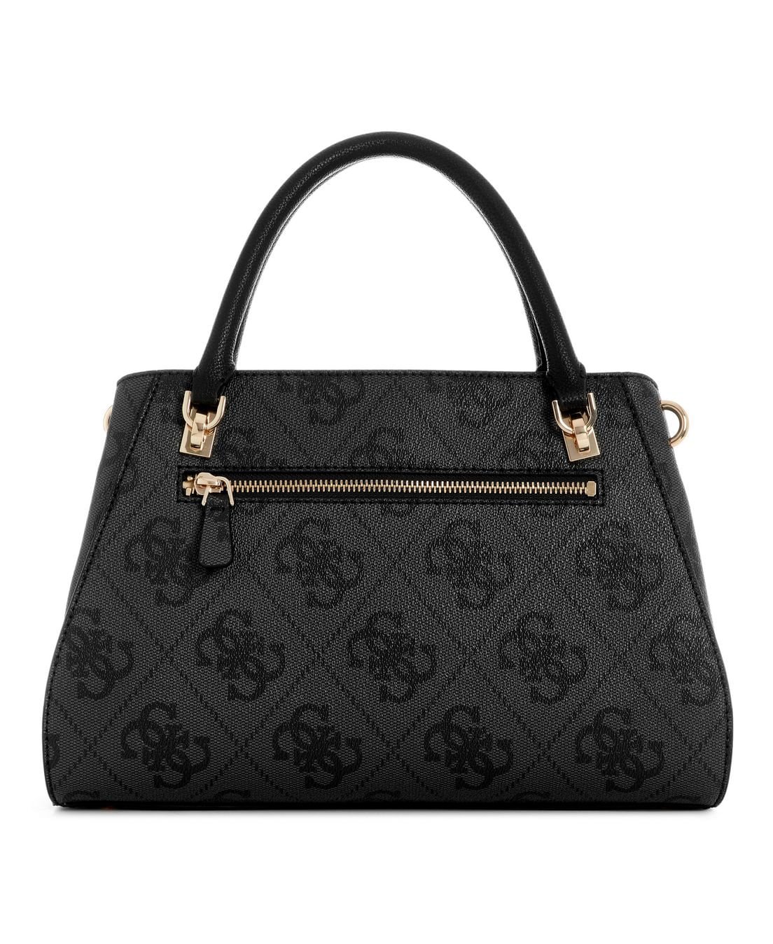 Bolsa Noelle Ii Luxury Satchel Preto Preto 3