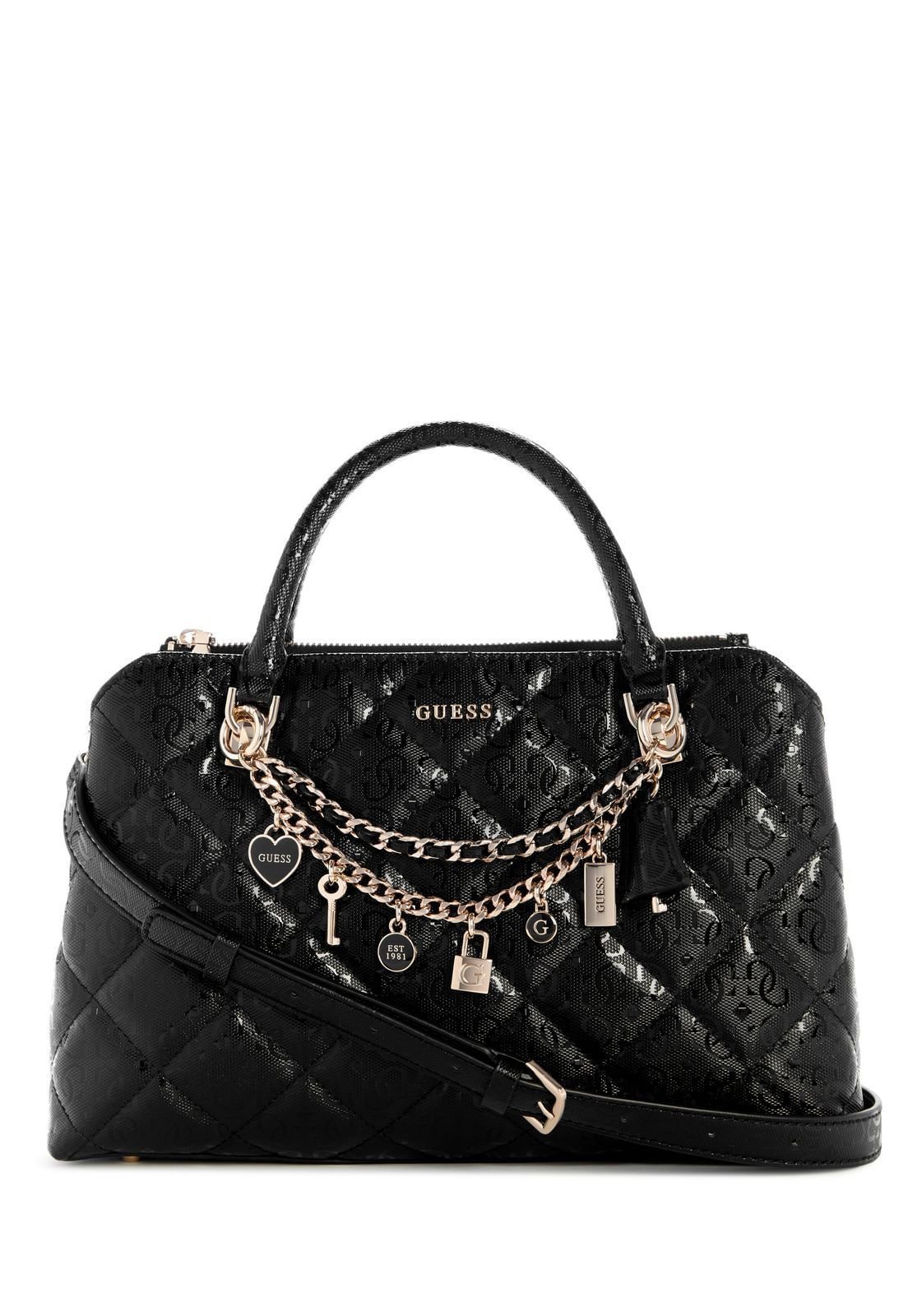 Bolsa Libby 2 Compartimentos Satchel Preto