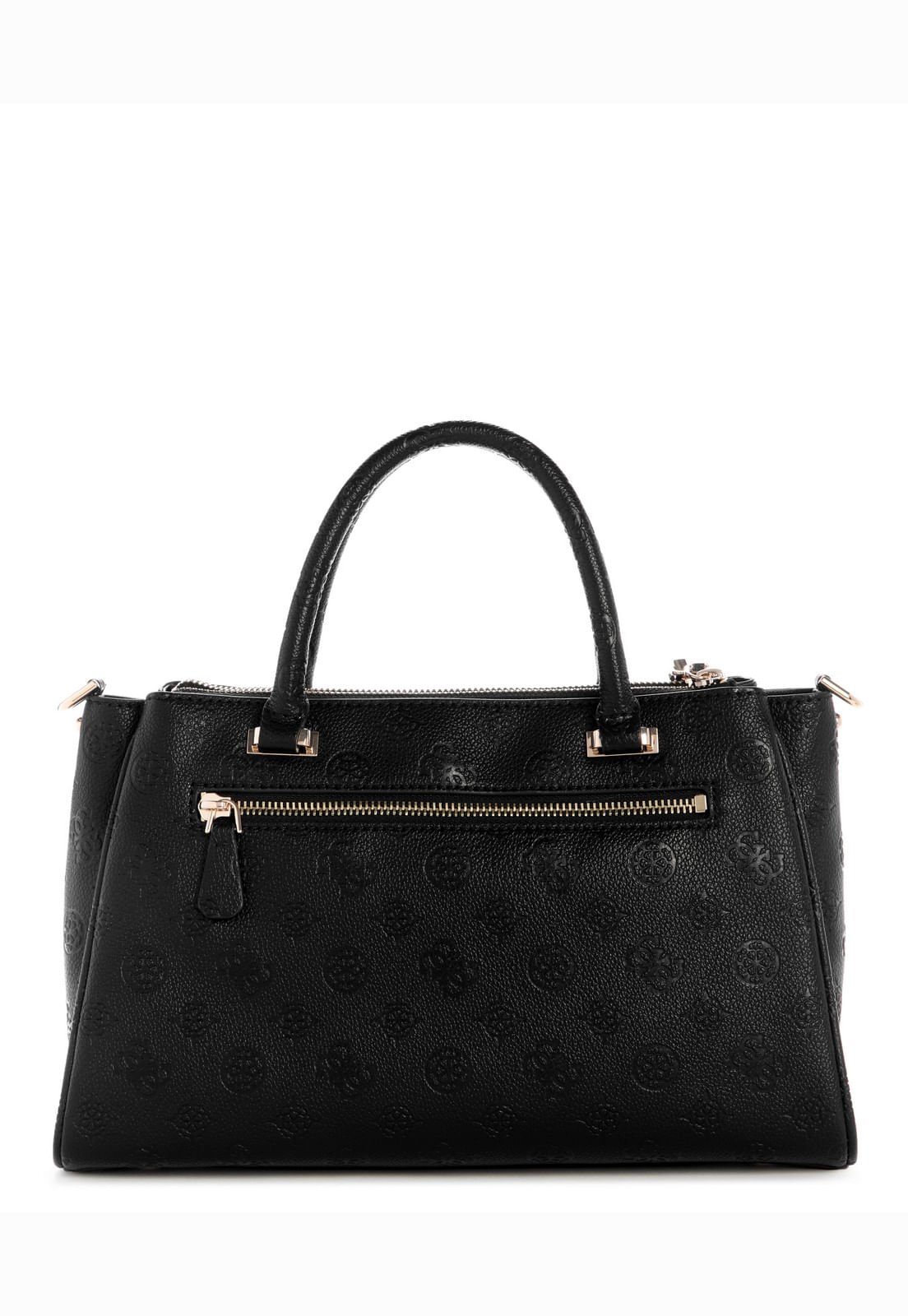 Bolsa Anise Triple Comp Satchel Preto Preto 2