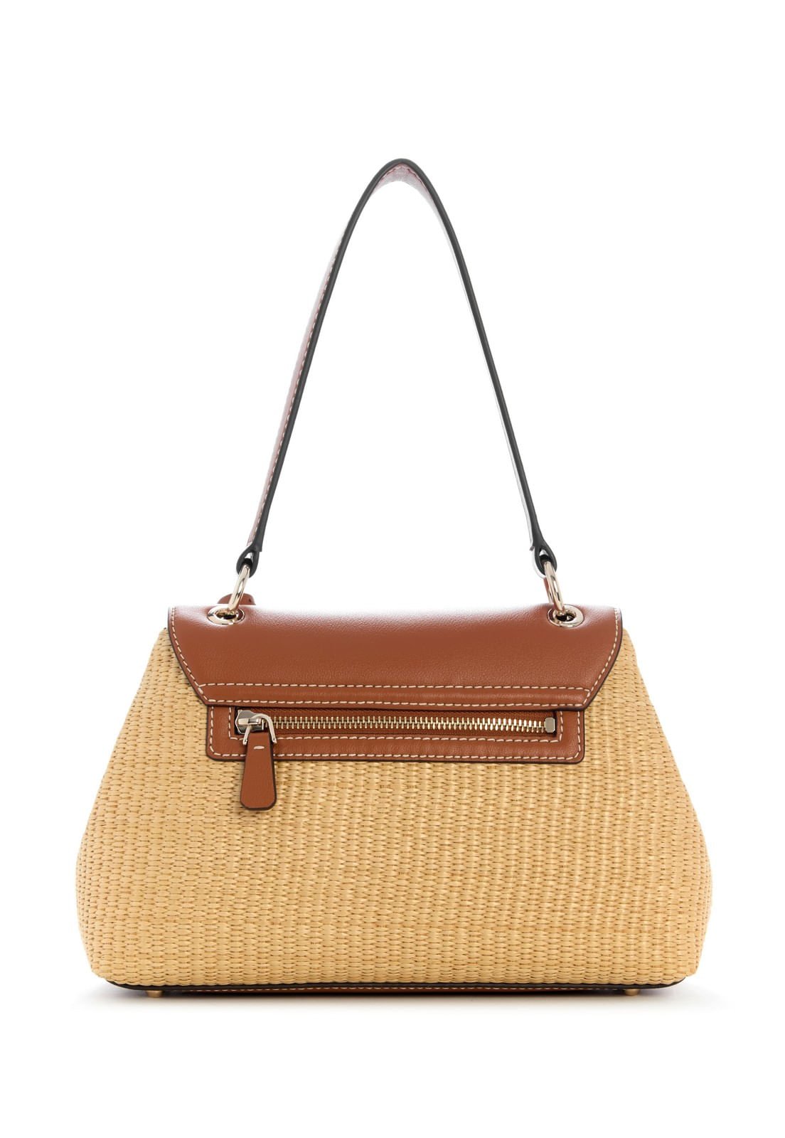 Bolsa Maggie Straw Shoulder Caramelo Caramelo 3