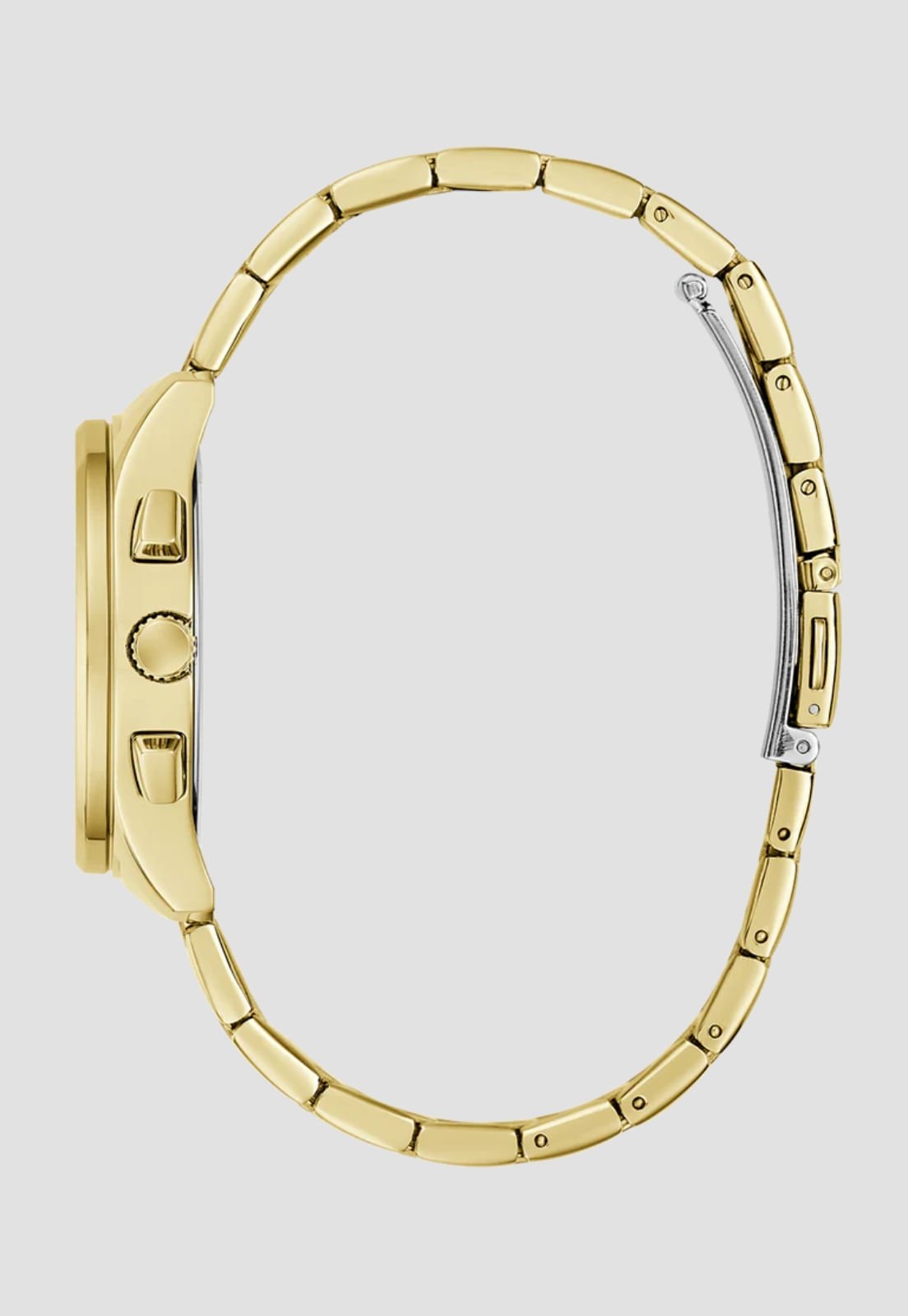 Relógio Multifunção Aço Dourado Dourado 8