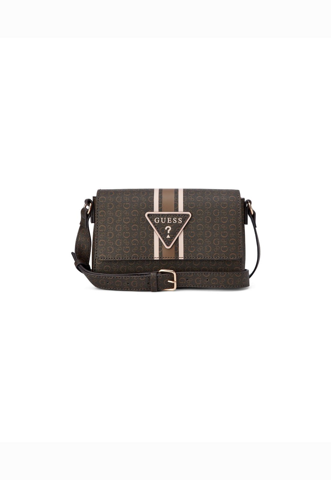 Bolsa Tabitha Tiracolo Marrom Escuro MarromEscuro 1