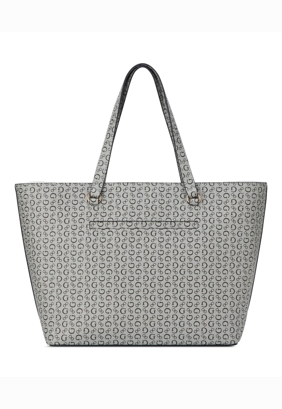 Bolsa Tabitha Tote Preto Cinza/Preto 3