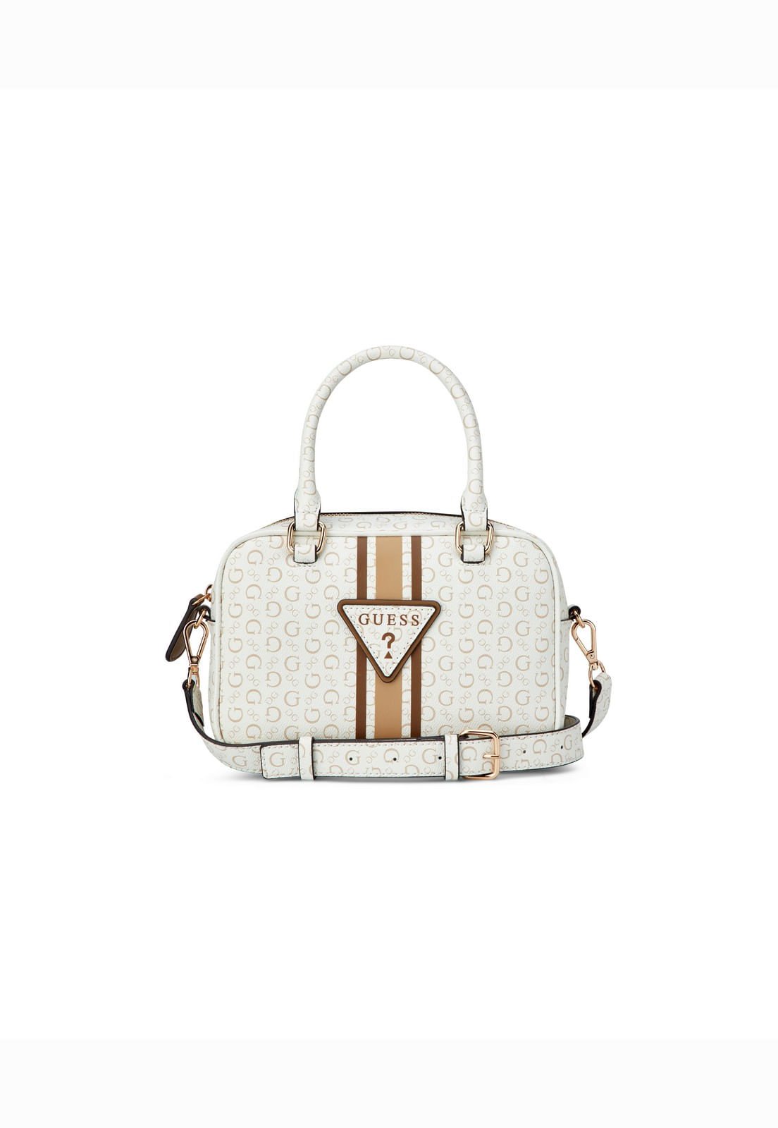 Bolsa Tabitha Box Satchel Branco