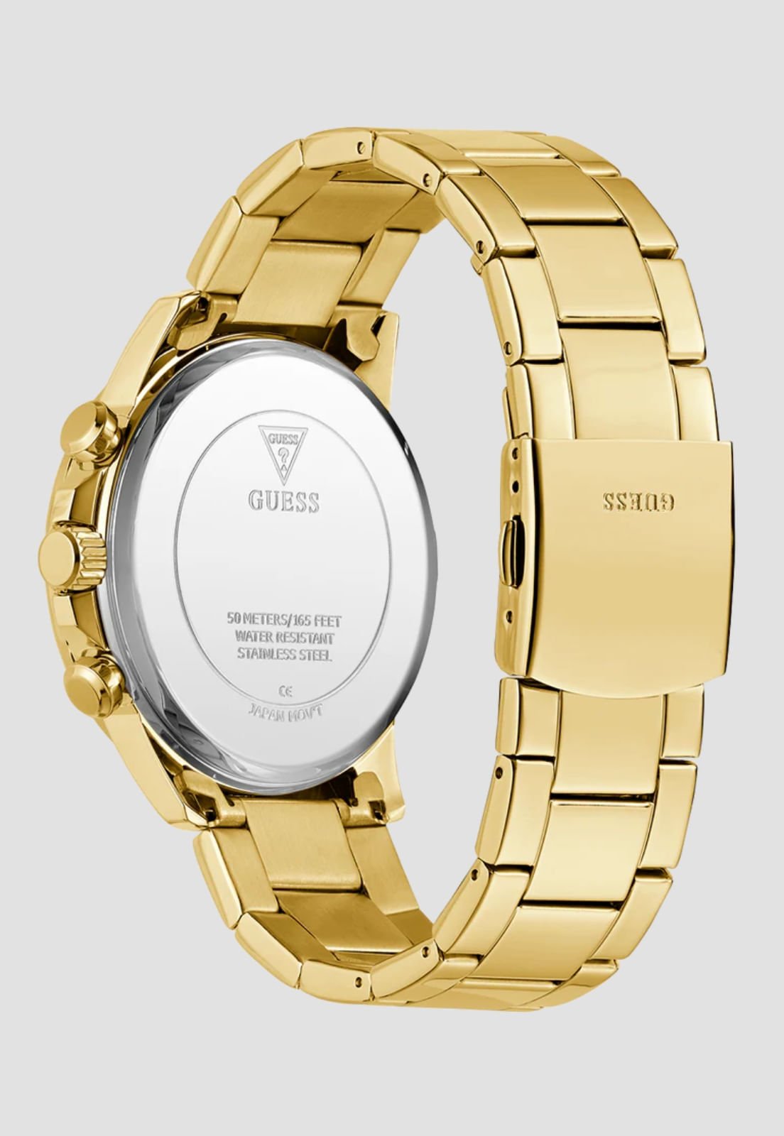 Relógio Cronógrafo Multifuncional Aço Dourado Dourado 7