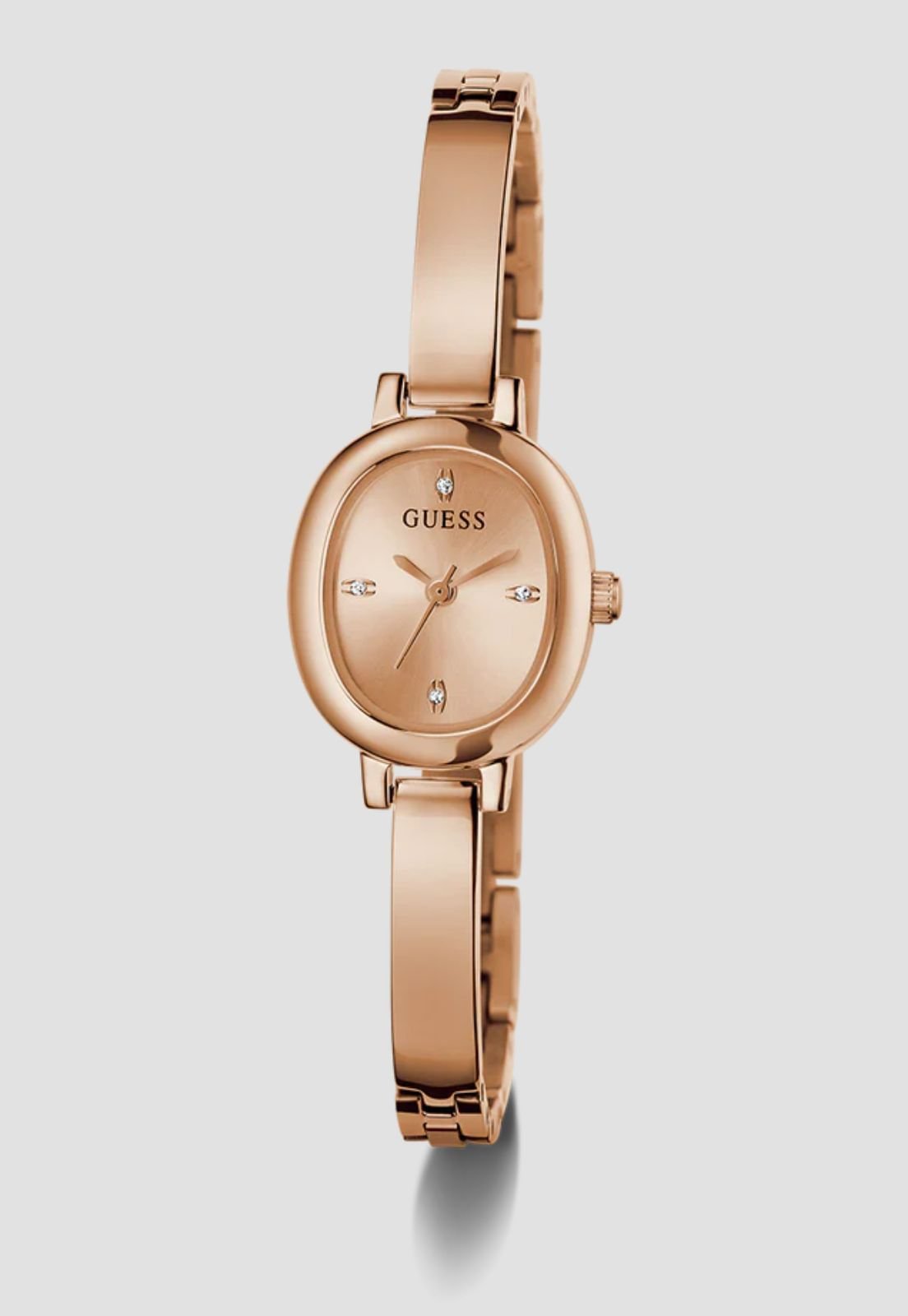 Relógio Oval Petite Aço Rosé Rosé 3