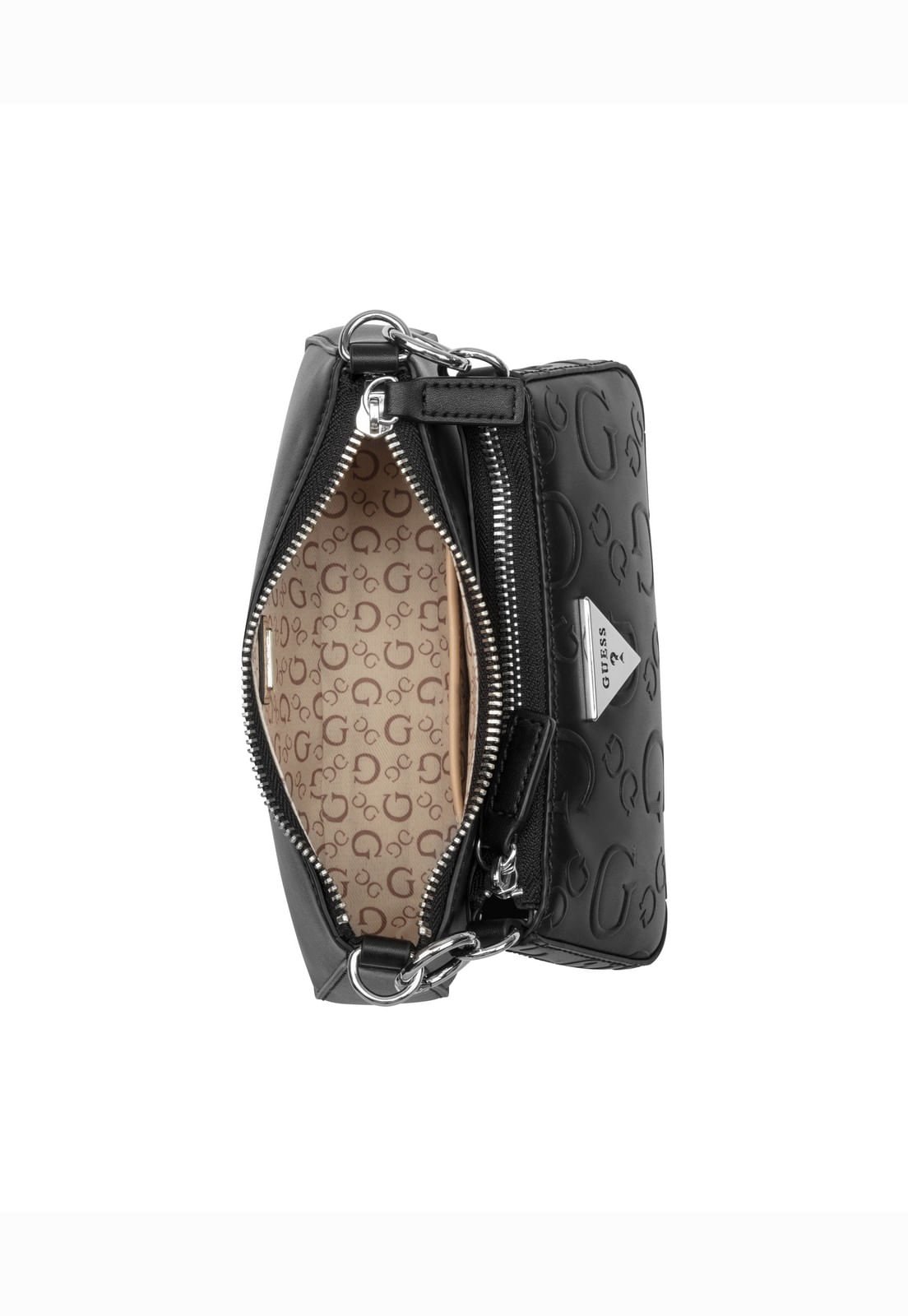 Bolsa Mini Holly Tiracolo Preto Preto 4