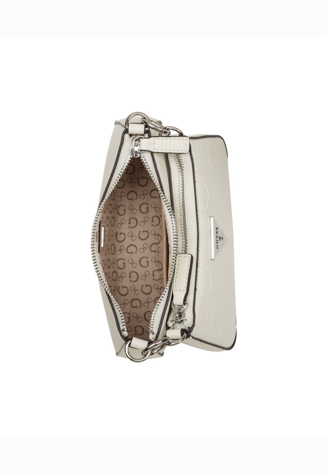 Bolsa Mini Holly Tiracolo Branco Branco 4