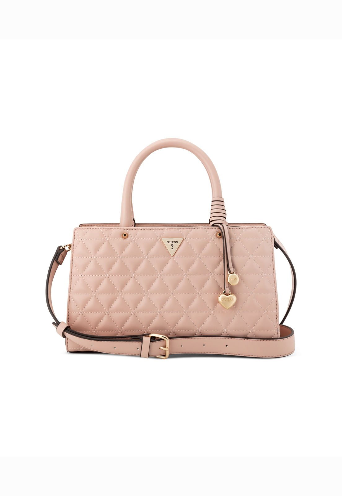 Bolsa Katy Satchel Rosa Claro