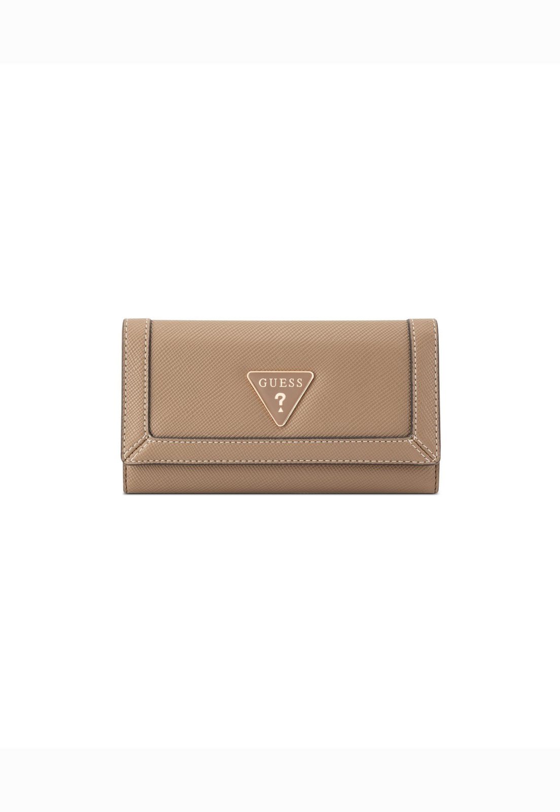 Carteira Cadence Slim Clutch Bege