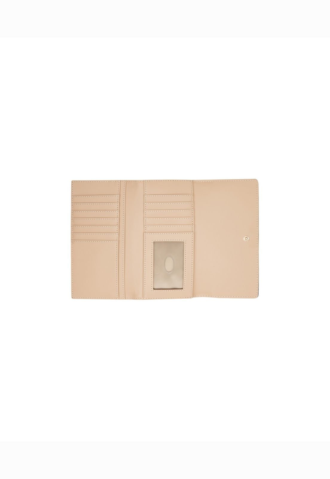 Carteira Cadence Slim Clutch Bege Bege 4
