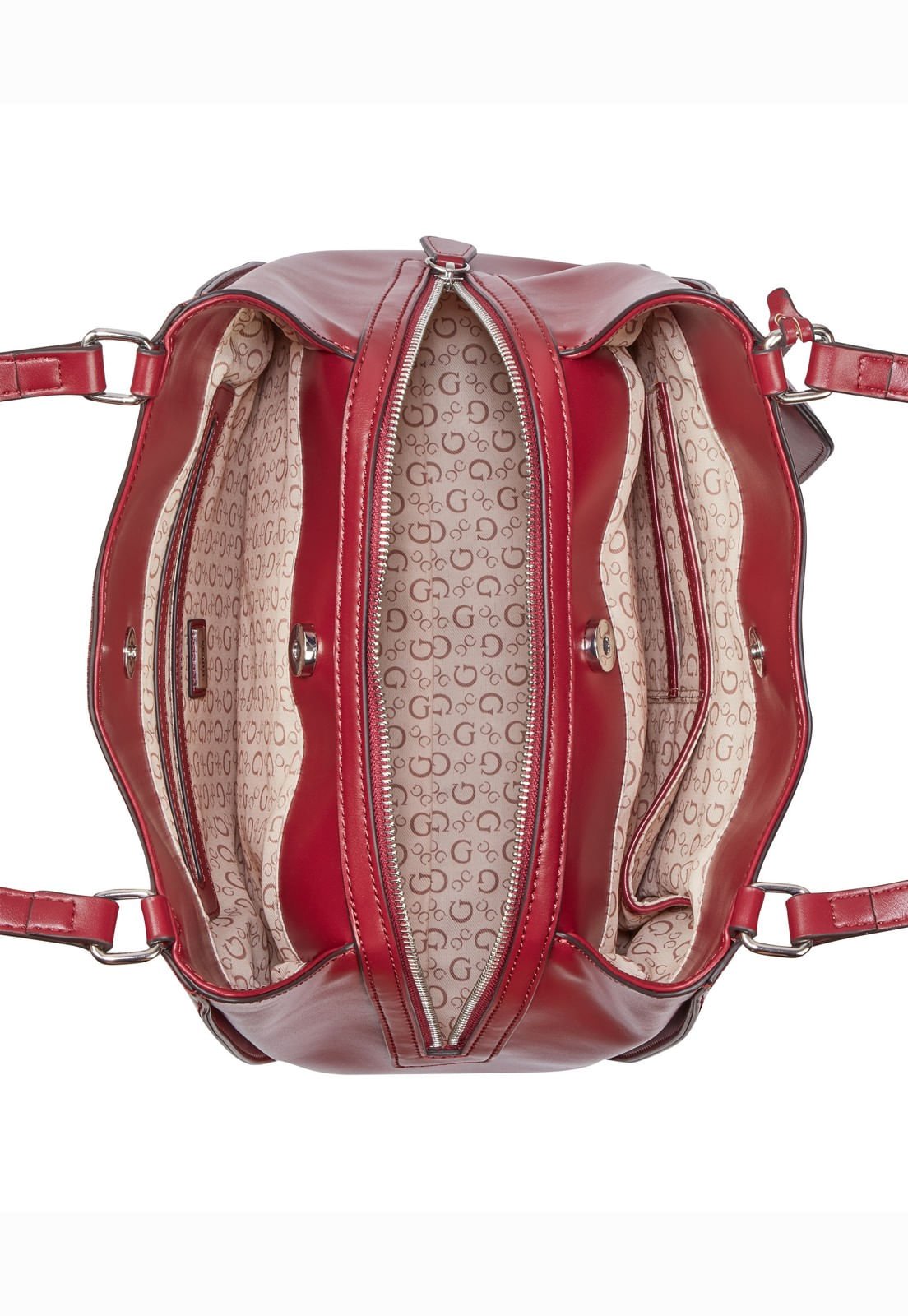 Bolsa Elsa Satchel Vinho Vinho 4
