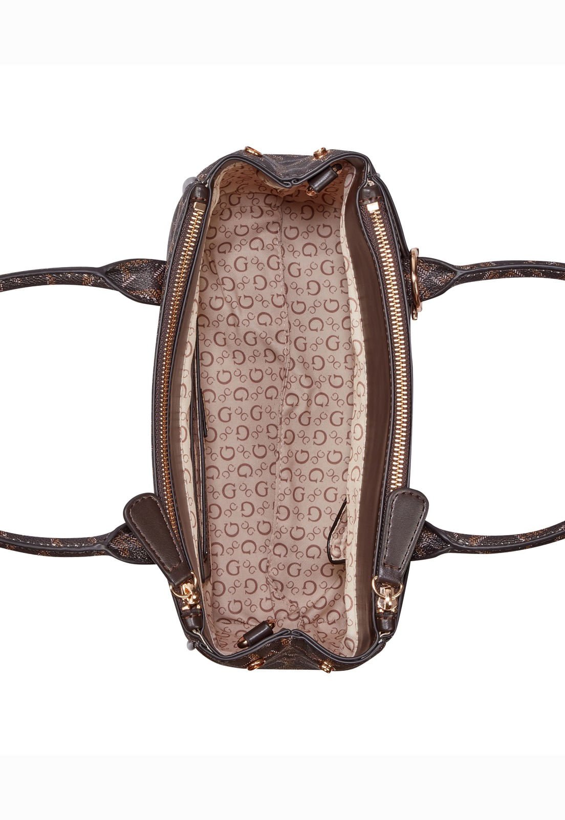 Bolsa Elliot Satchel Marrom Marrom 4