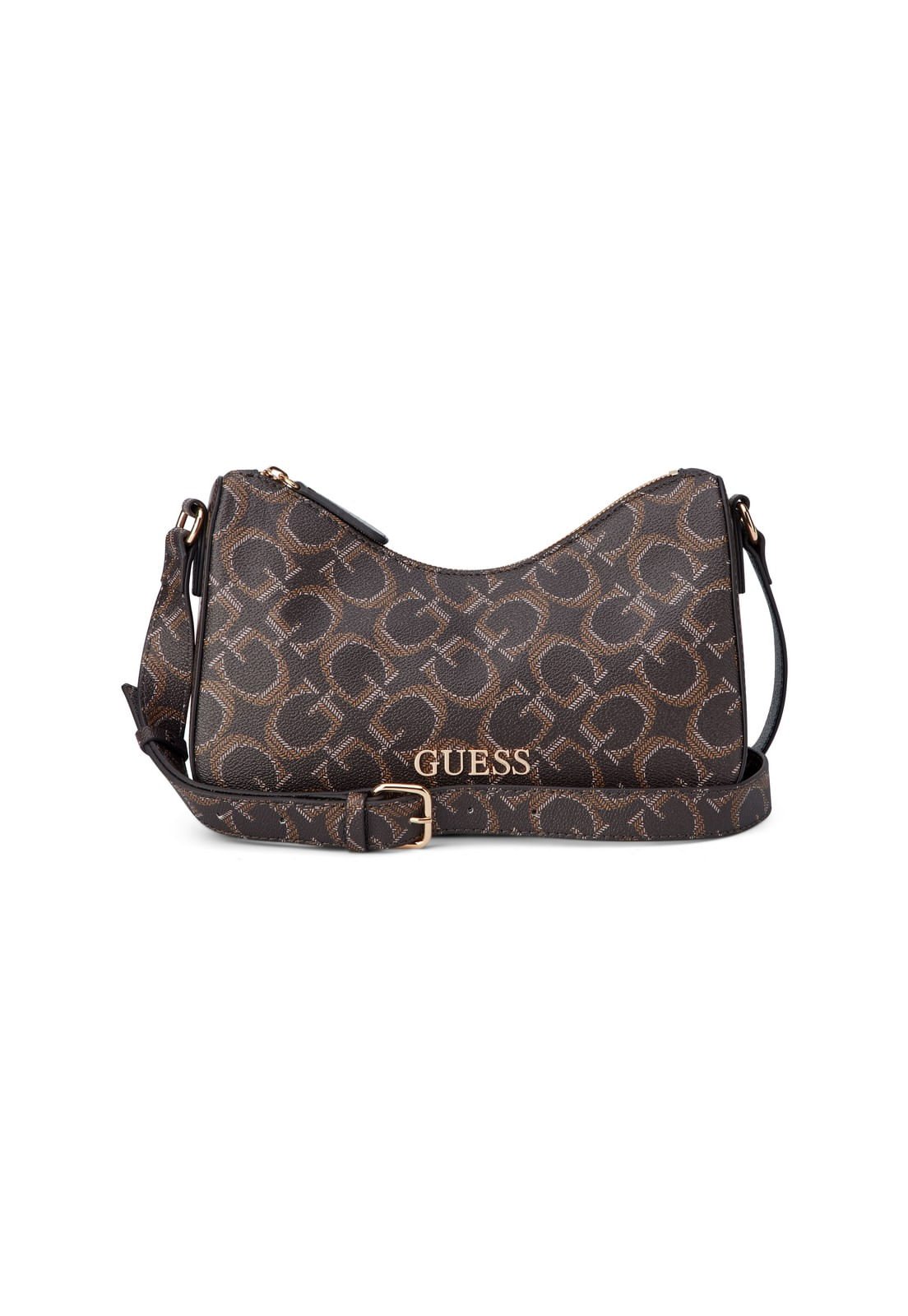 Bolsa Mini Elliot Transversal Marrom