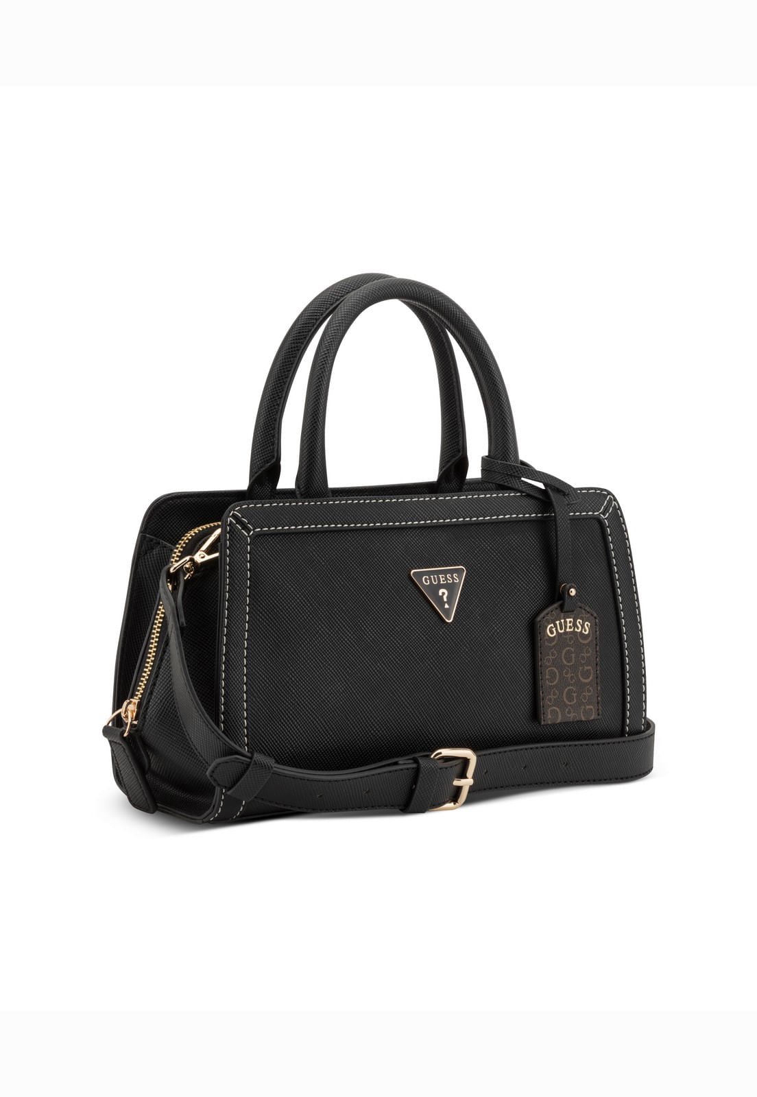 Bolsa Cadence Satchel Preto Preto 2
