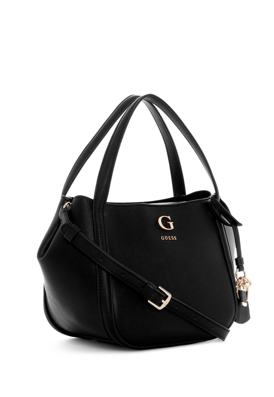 Bolsa Coleen Satchel Pequena Preto Preto 2